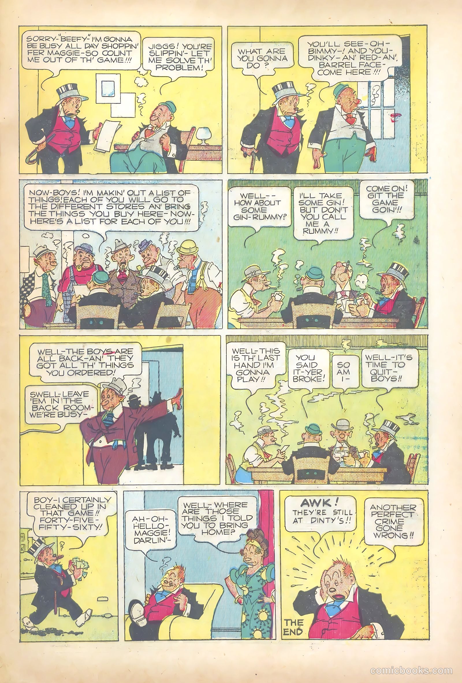 Jiggs & Maggie #20 — page 33 of 36
