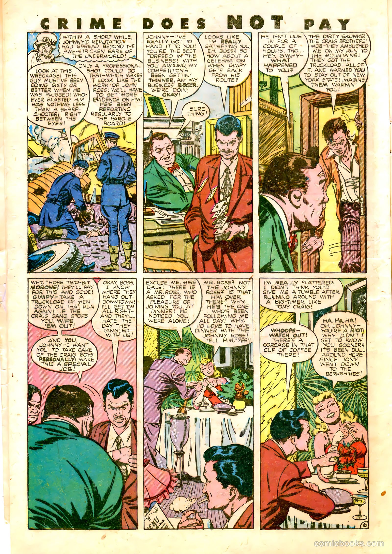 Crime Does Not Pay #69 — page 8 of 53