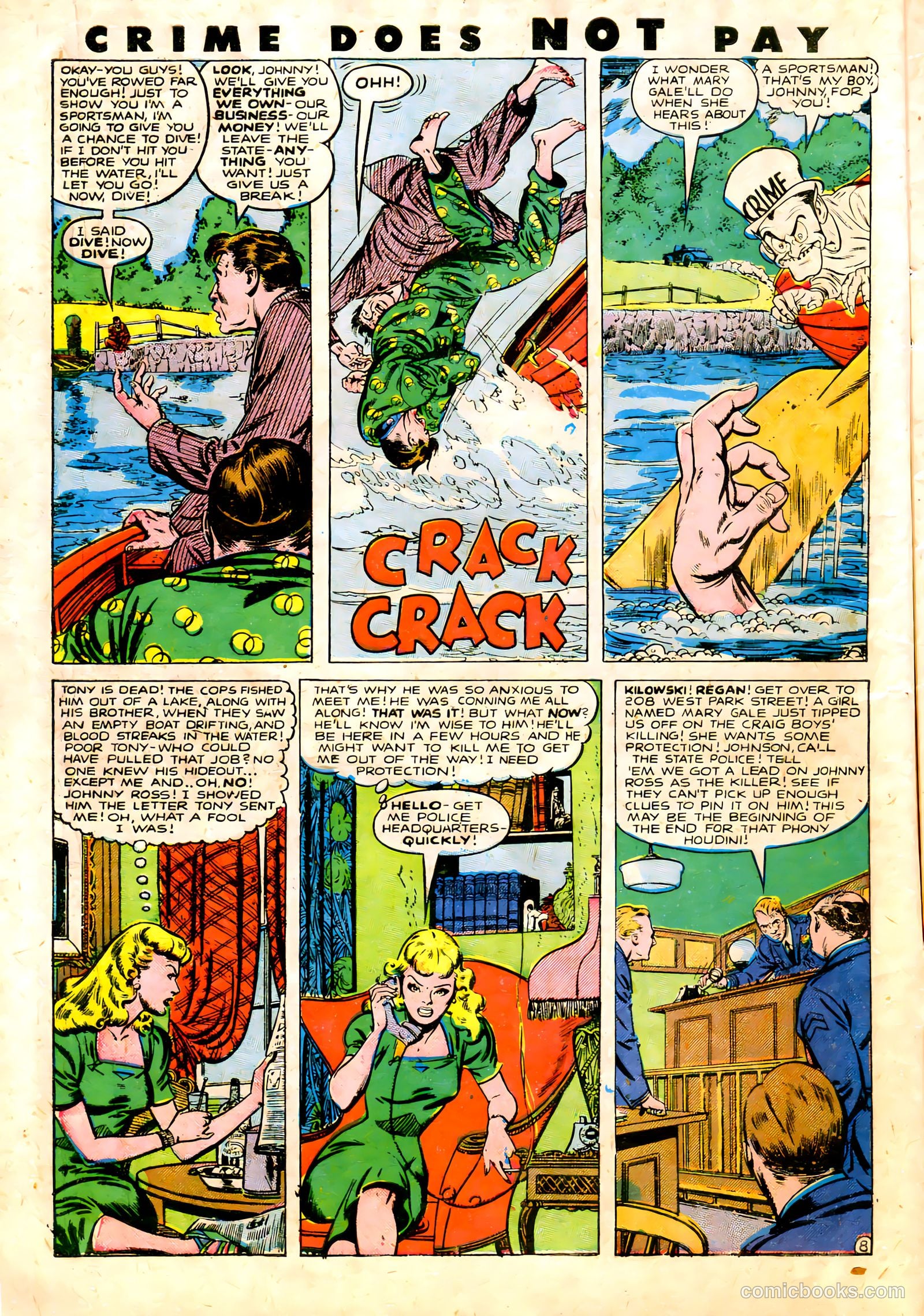 Crime Does Not Pay #69 — page 10 of 53