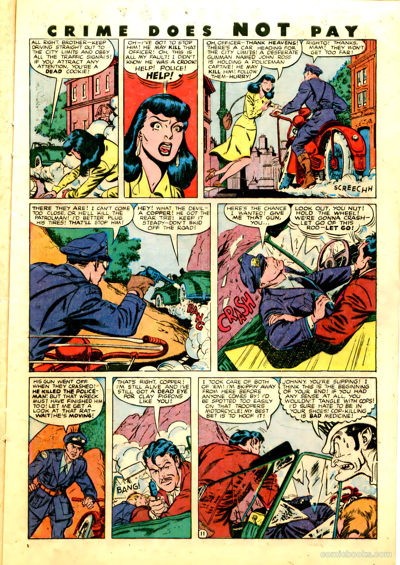 Crime Does Not Pay #69 — page 13 of 53