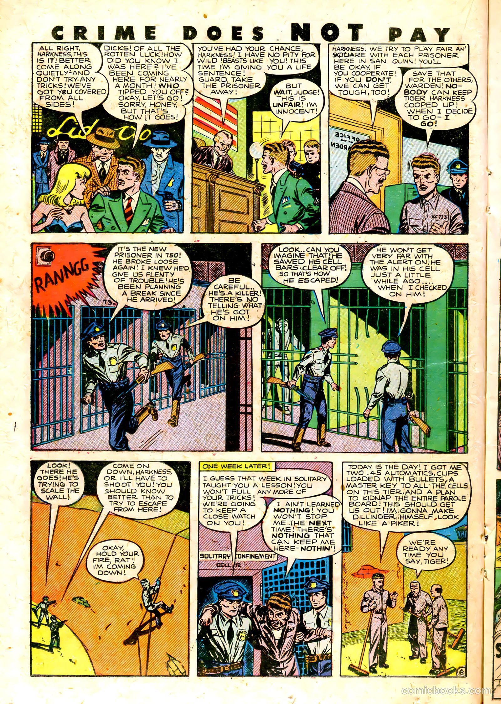 Crime Does Not Pay #69 — page 22 of 53