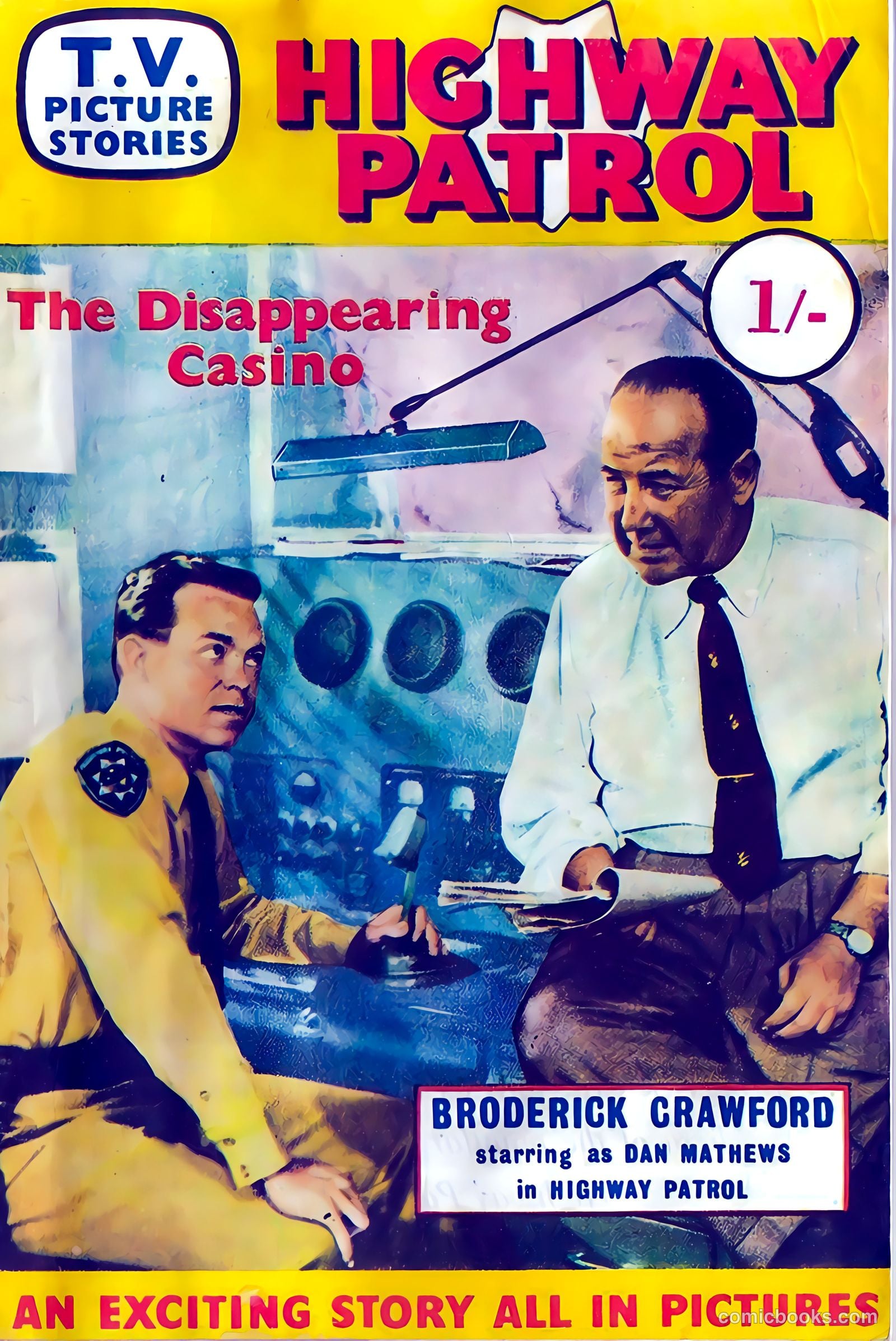 T.V. Picture Stories 31 - Highway Patrol #1 — page 1 of 68