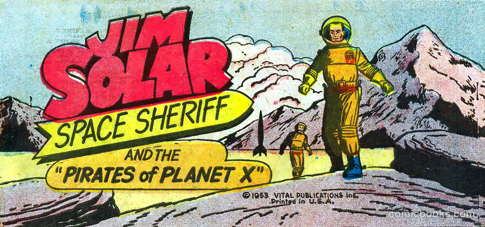 Jim Solar Space Sheriff - Pirates of the Planet X #1 — page 1 of 16
