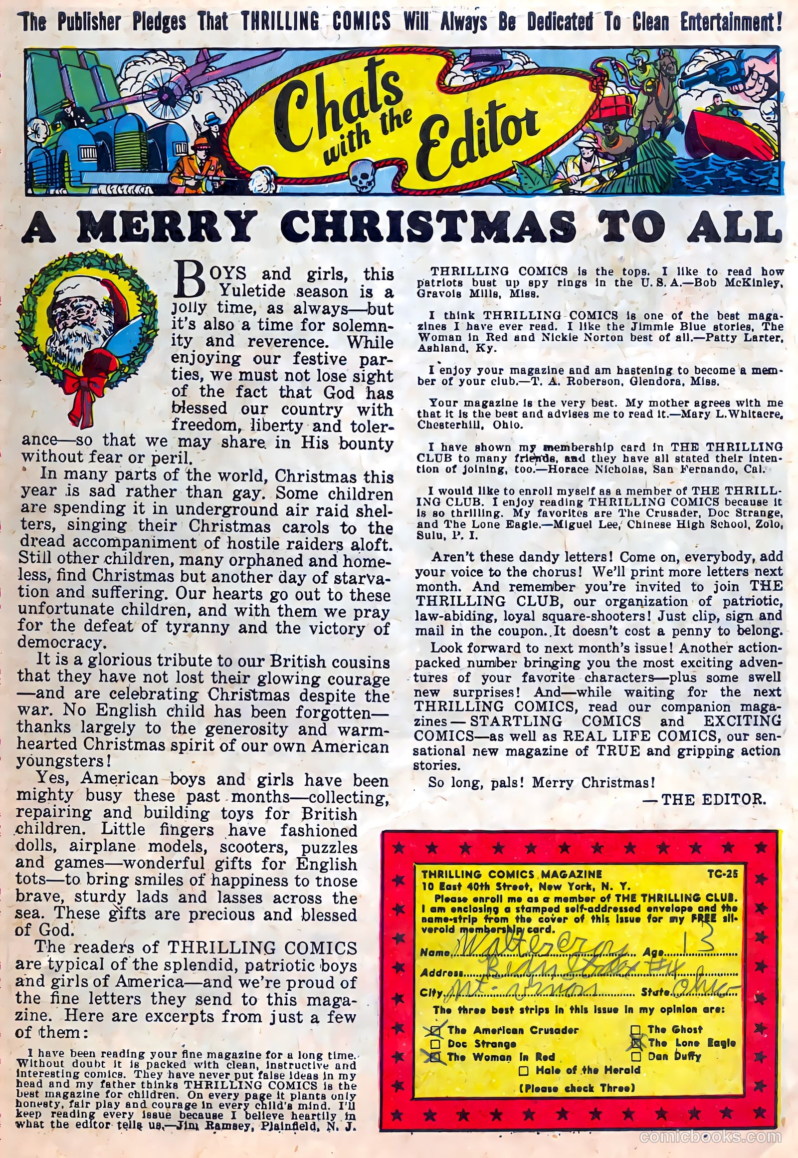 Thrilling Comics #25 — page 61 of 68