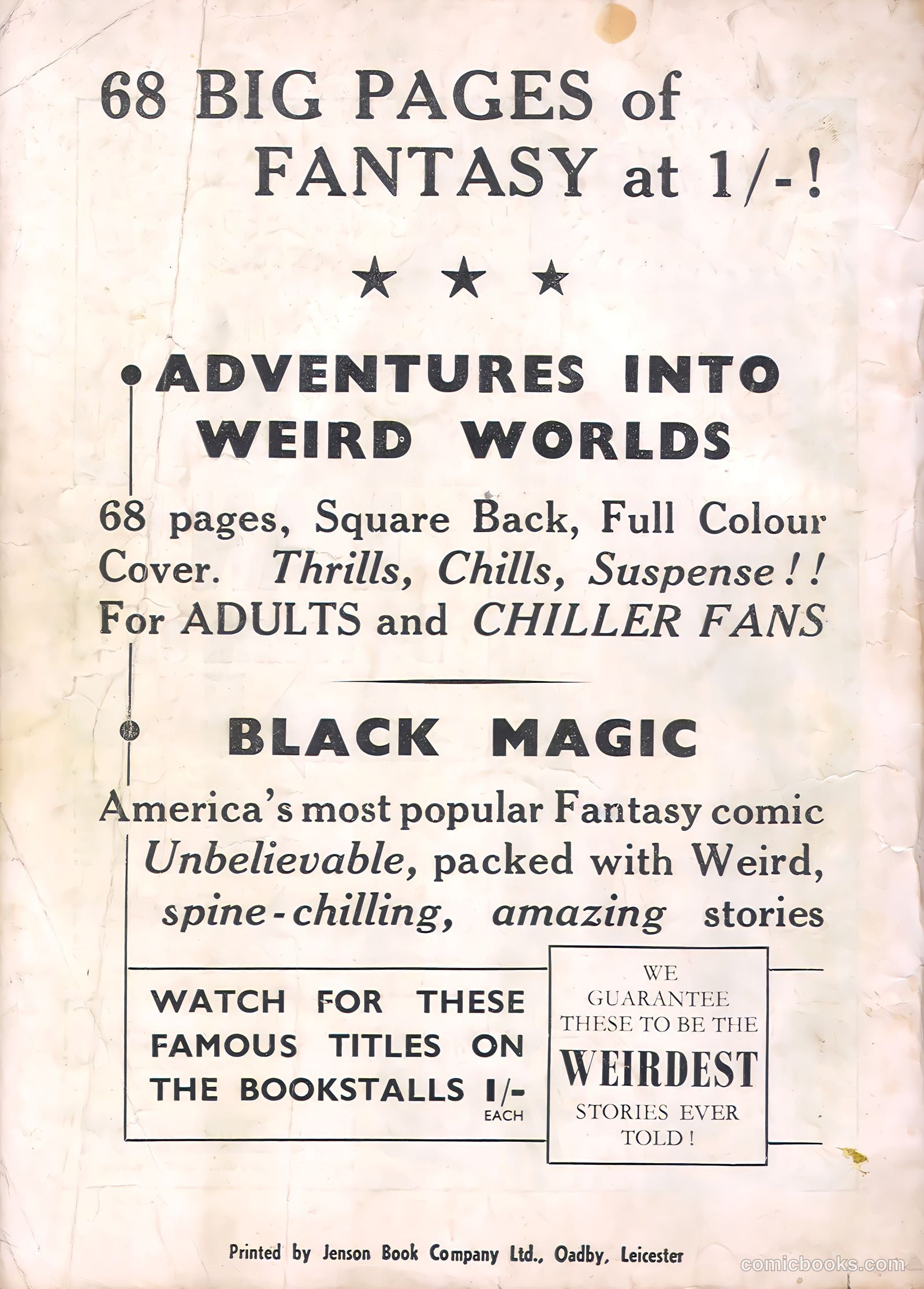 Black Magic #5 — page 69 of 69