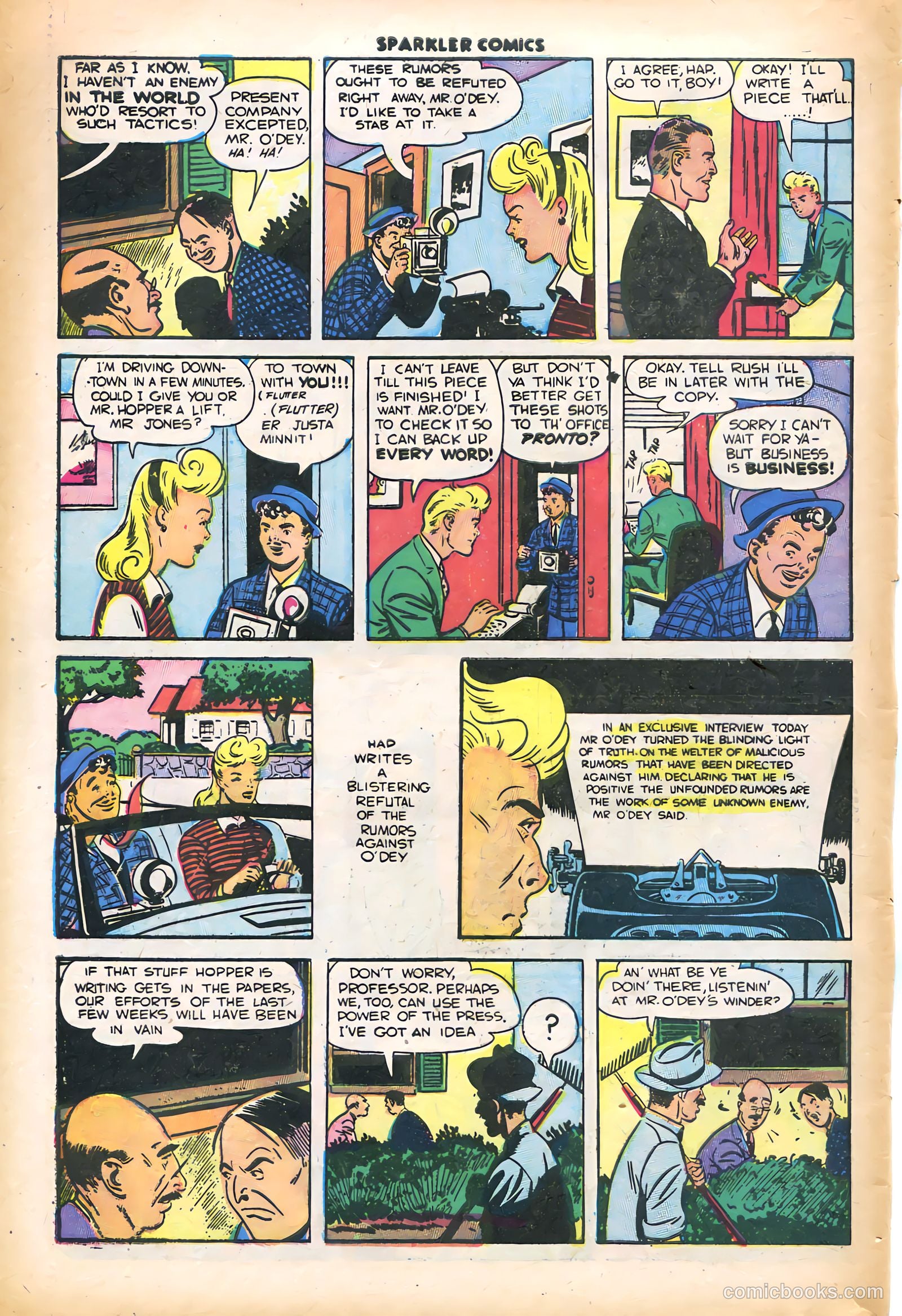 Sparkler Comics #65 — page 23 of 29