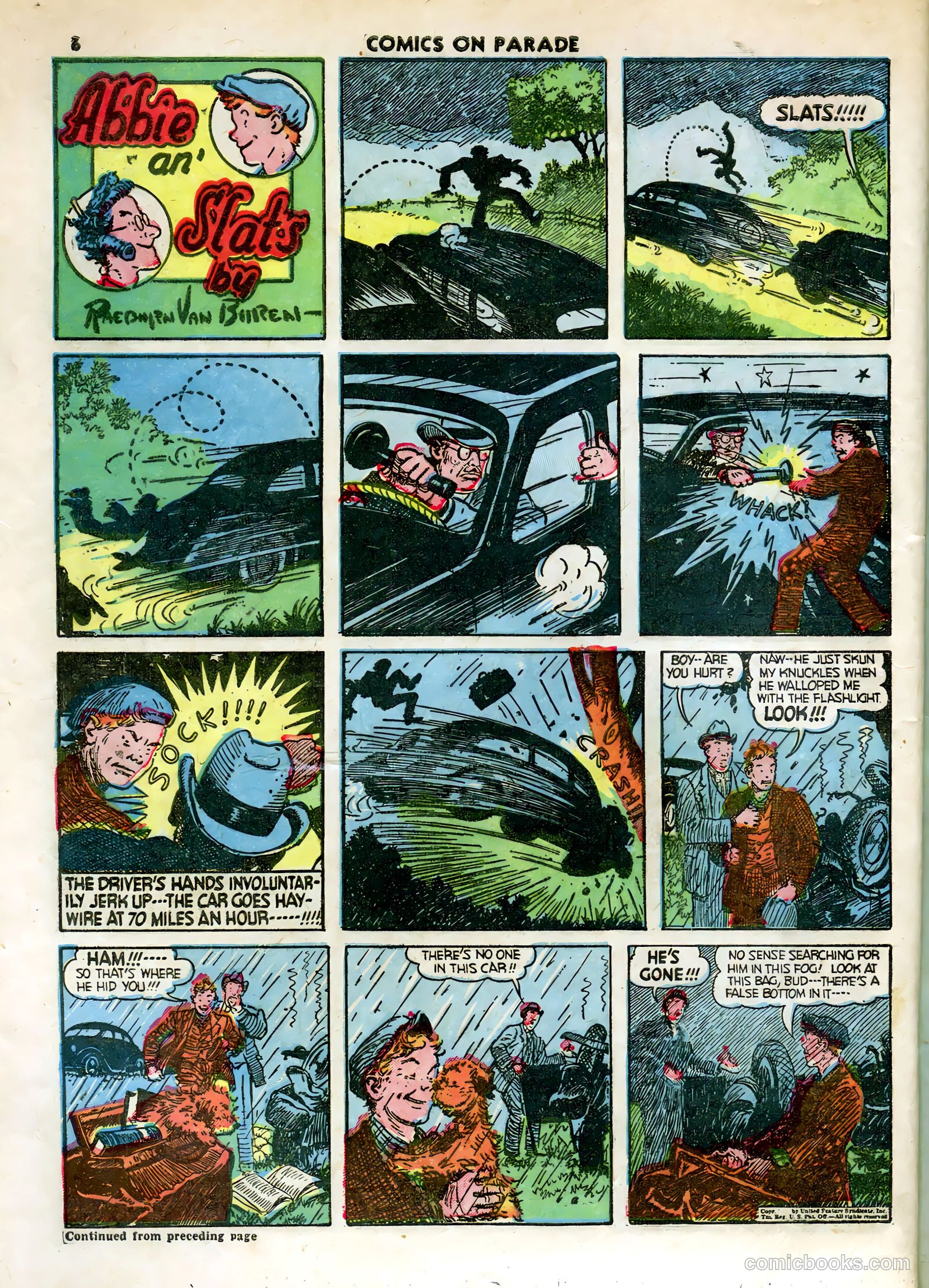 Comics on Parade #26 — page 9 of 56