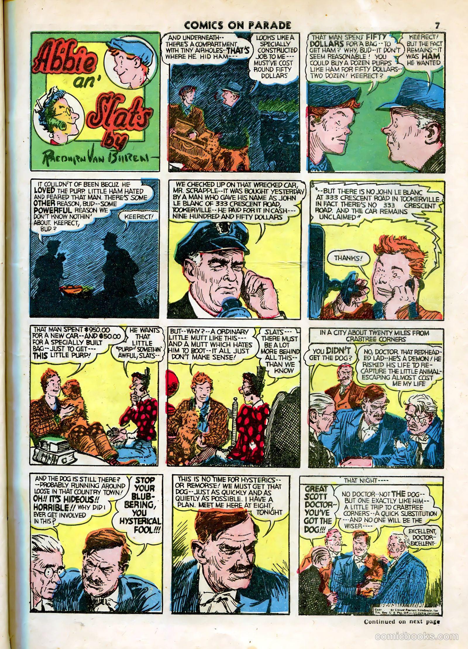 Comics on Parade #26 — page 10 of 56