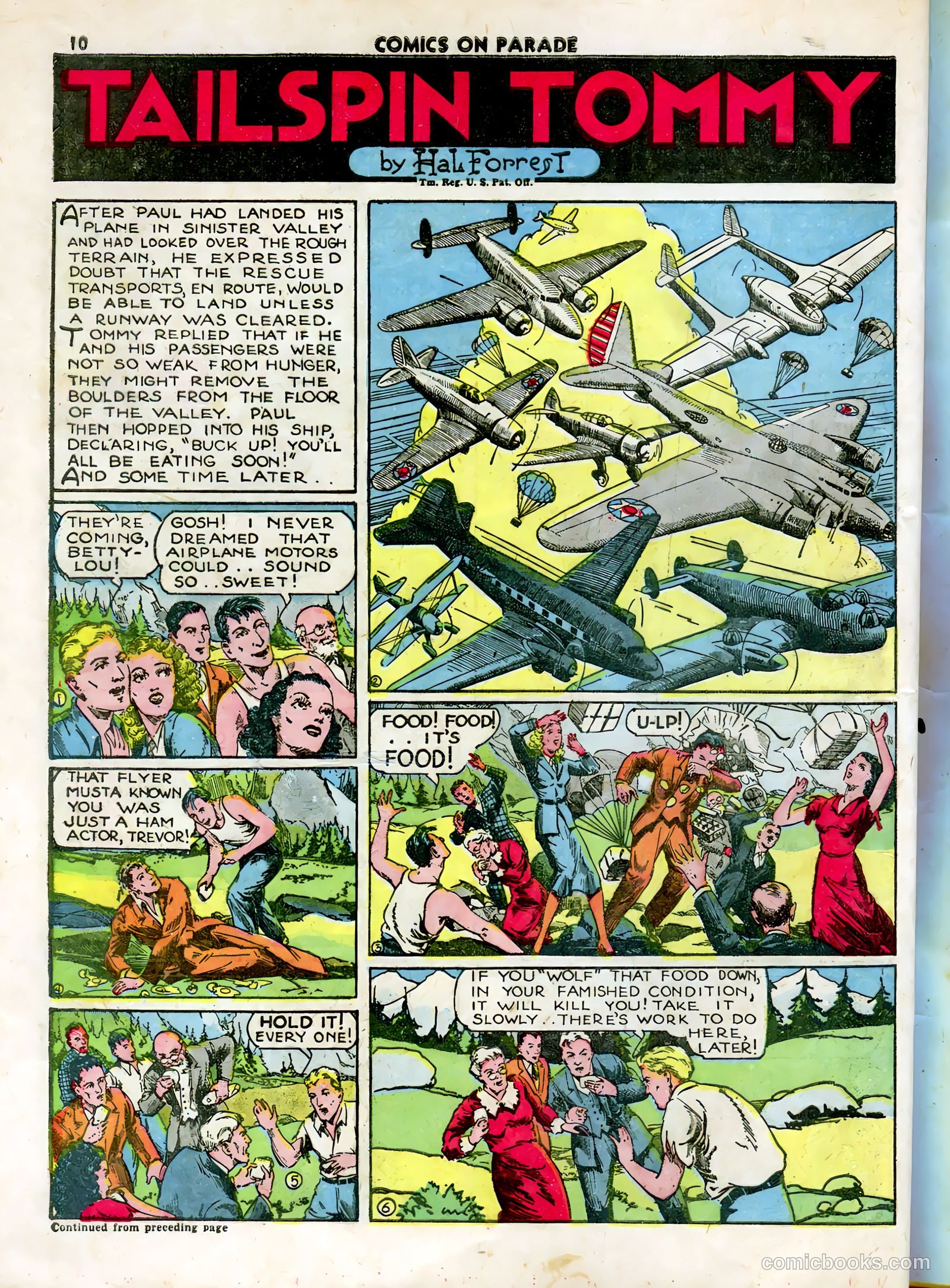 Comics on Parade #26 — page 13 of 56