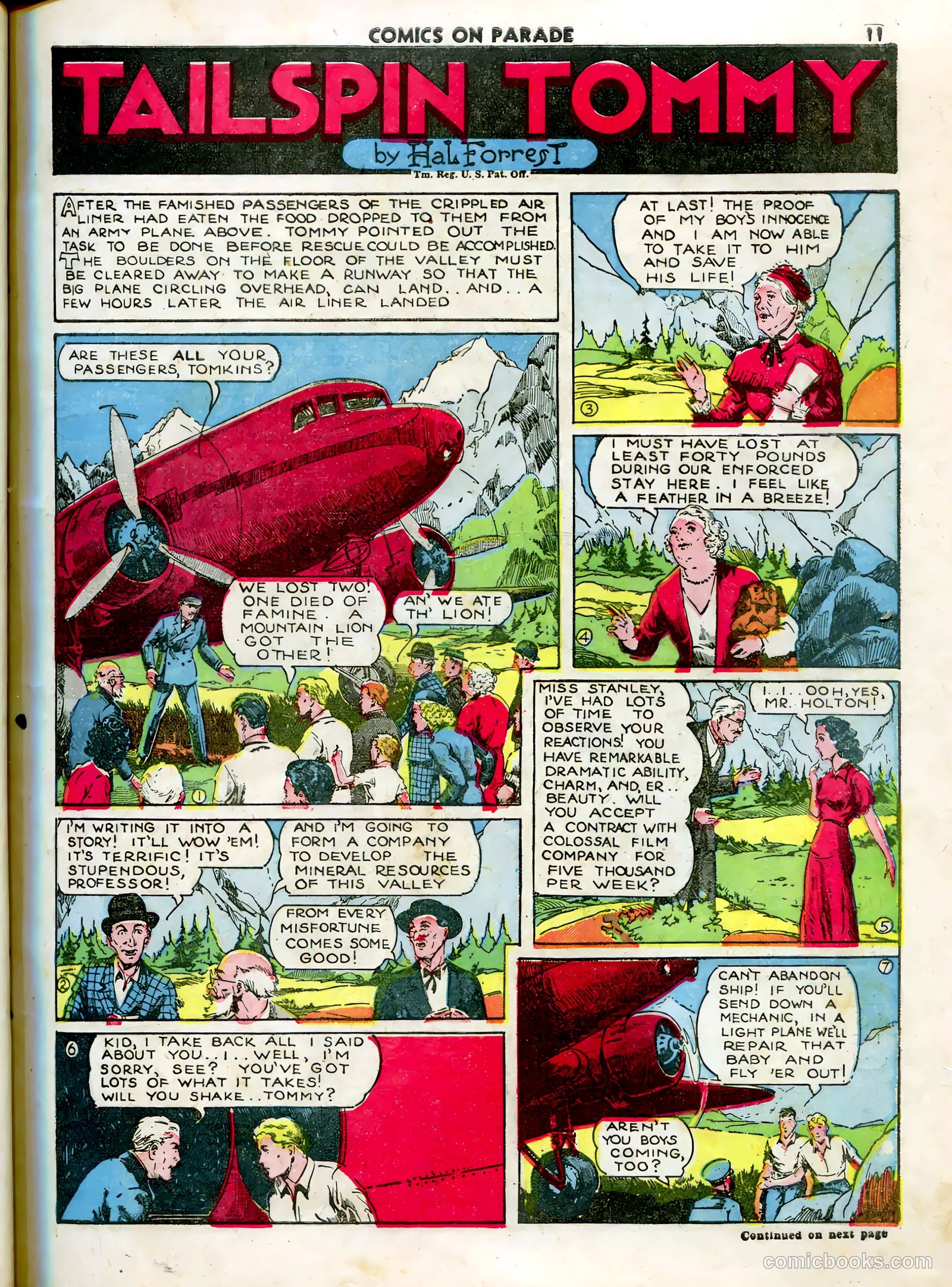 Comics on Parade #26 — page 14 of 56