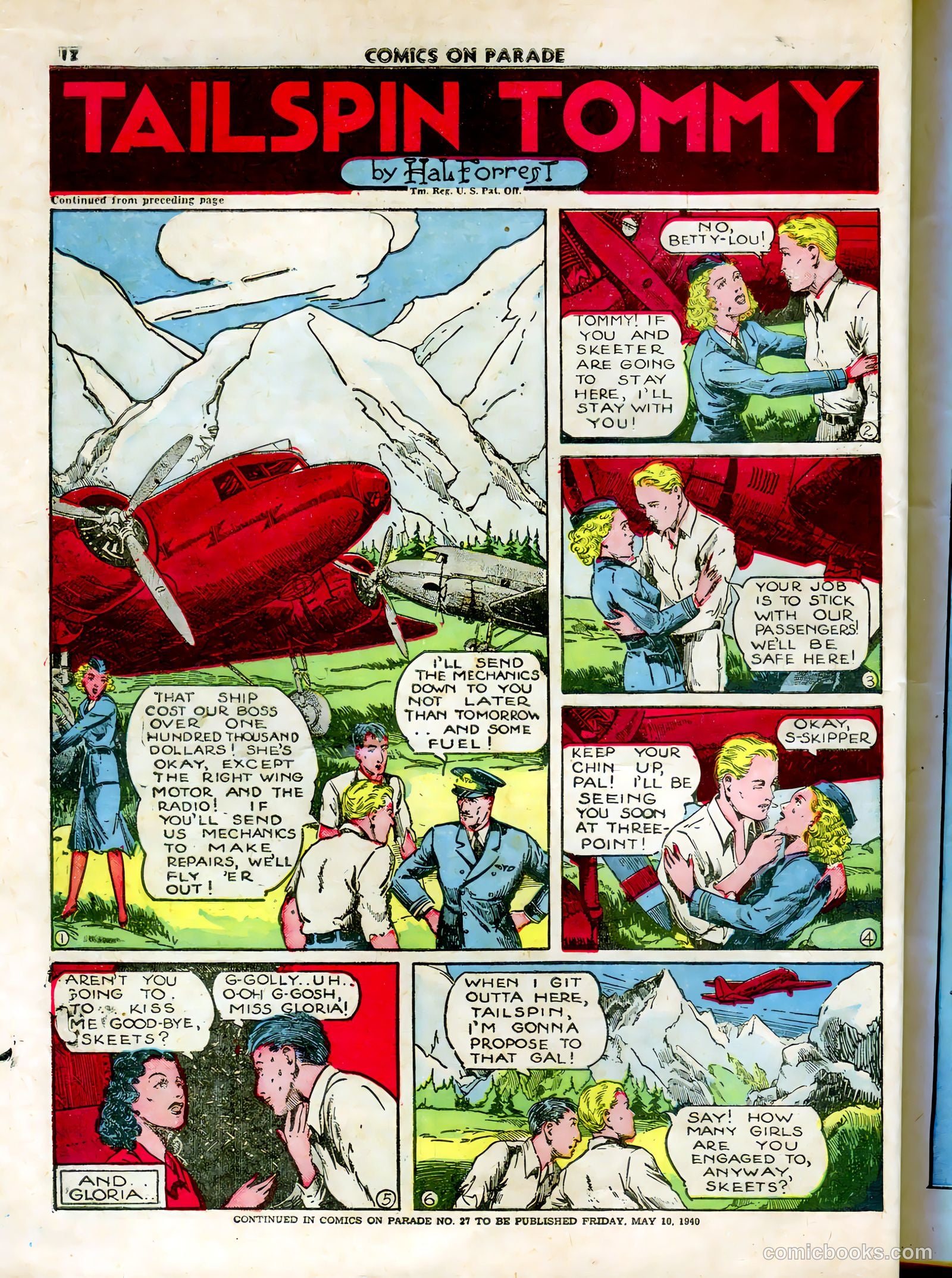 Comics on Parade #26 — page 15 of 56