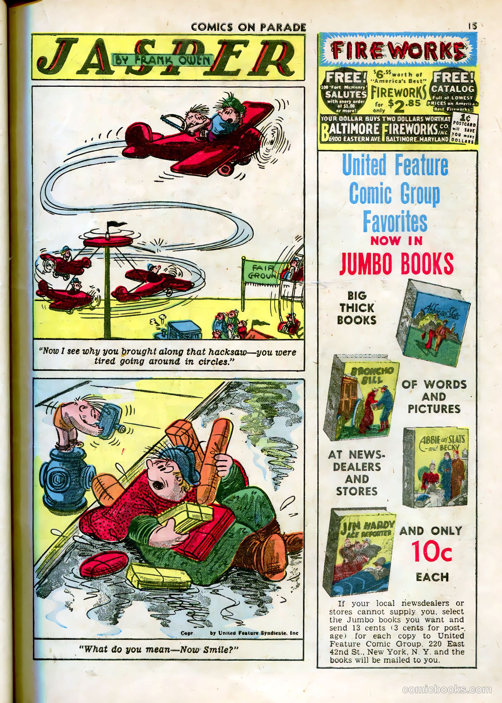 Comics on Parade #26 — page 18 of 56