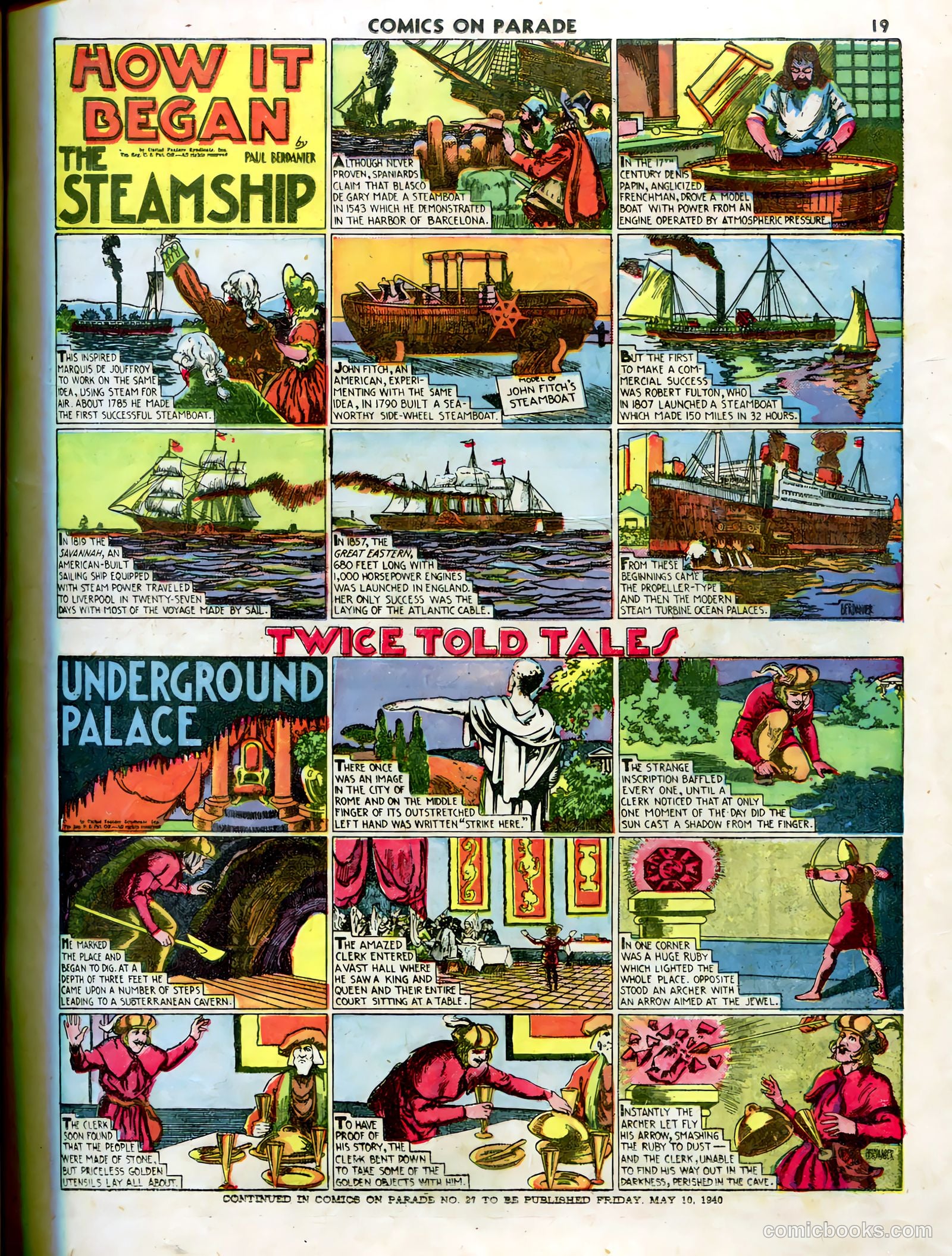 Comics on Parade #26 — page 19 of 56