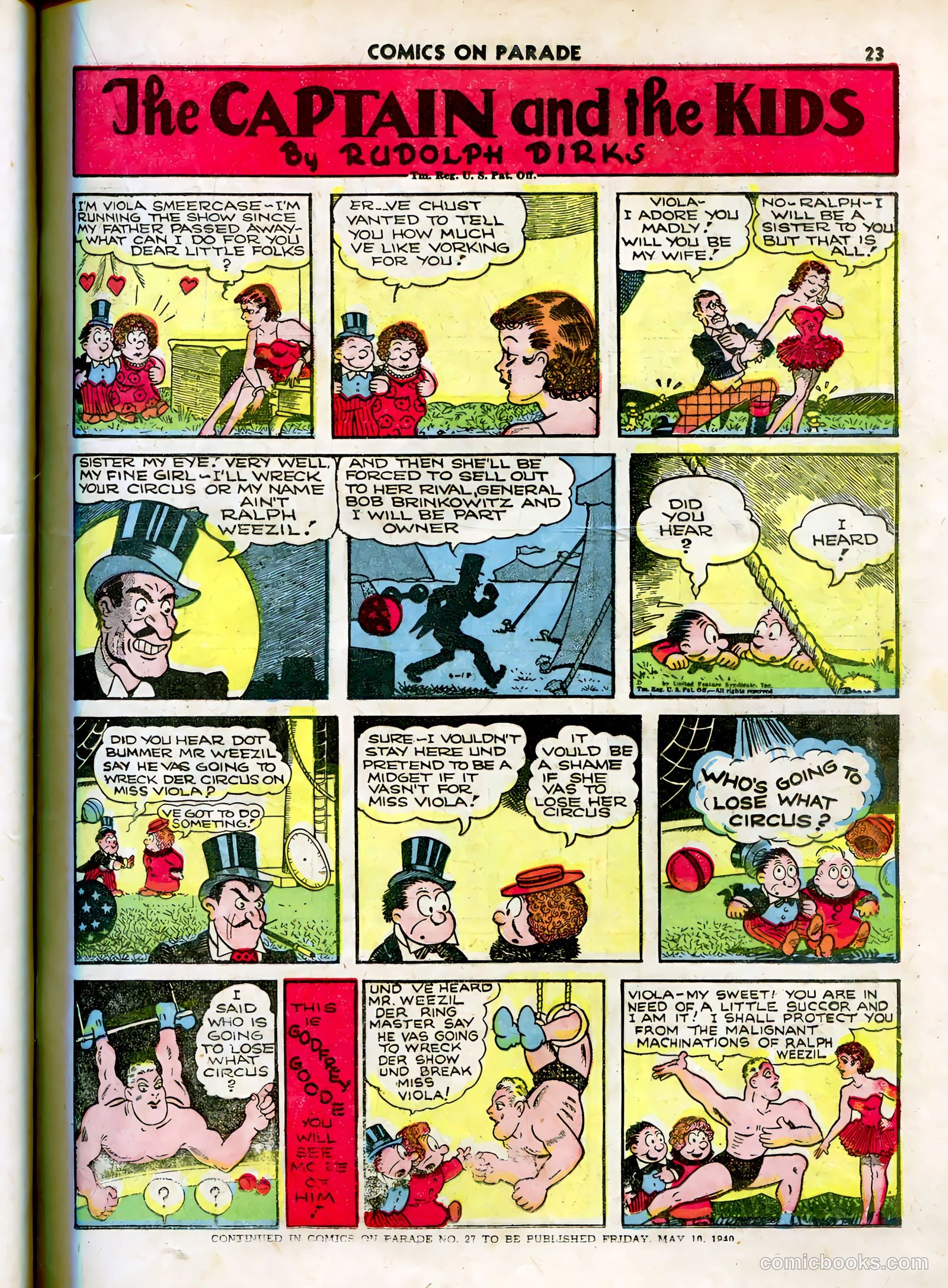 Comics on Parade #26 — page 23 of 56