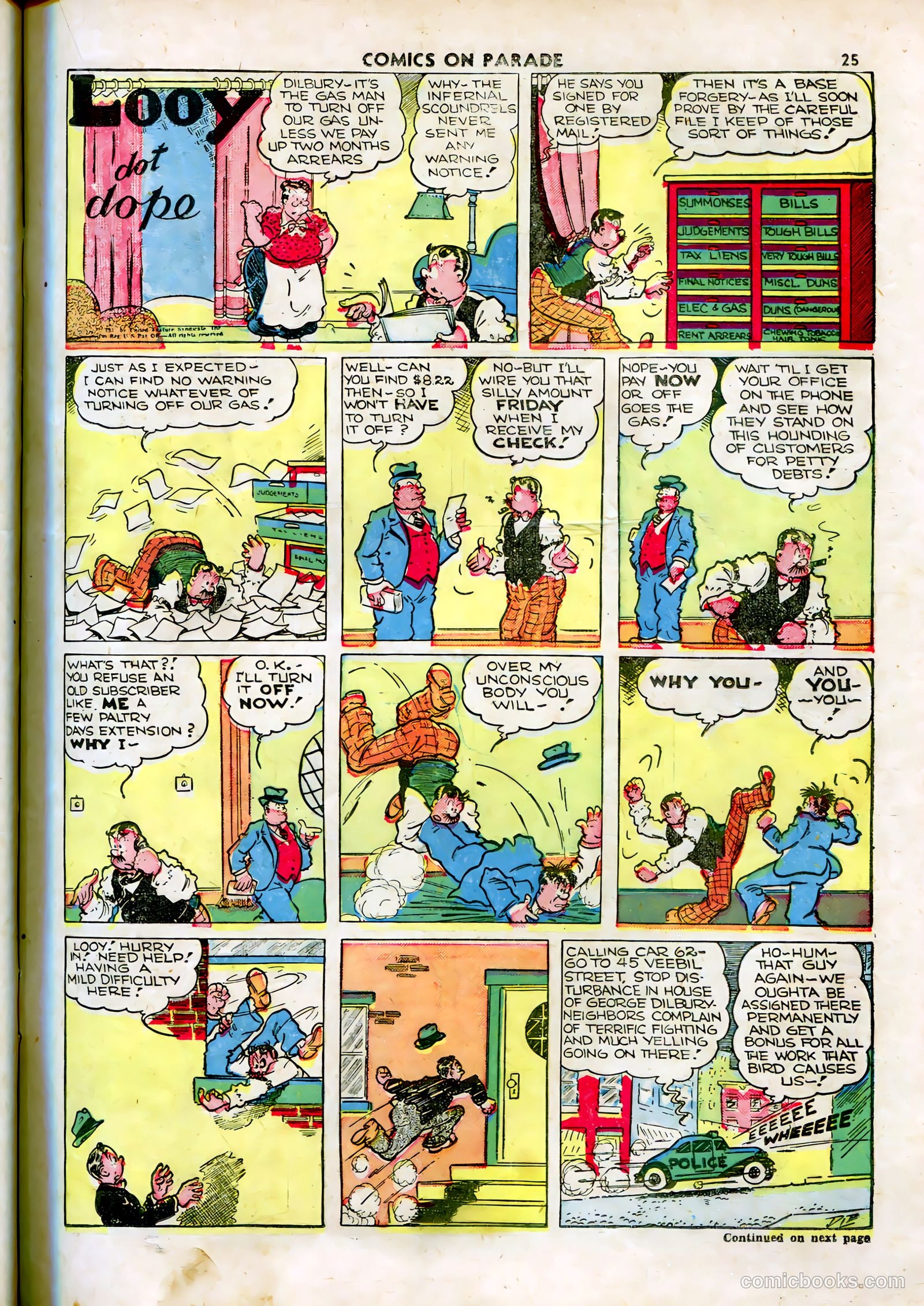 Comics on Parade #26 — page 25 of 56