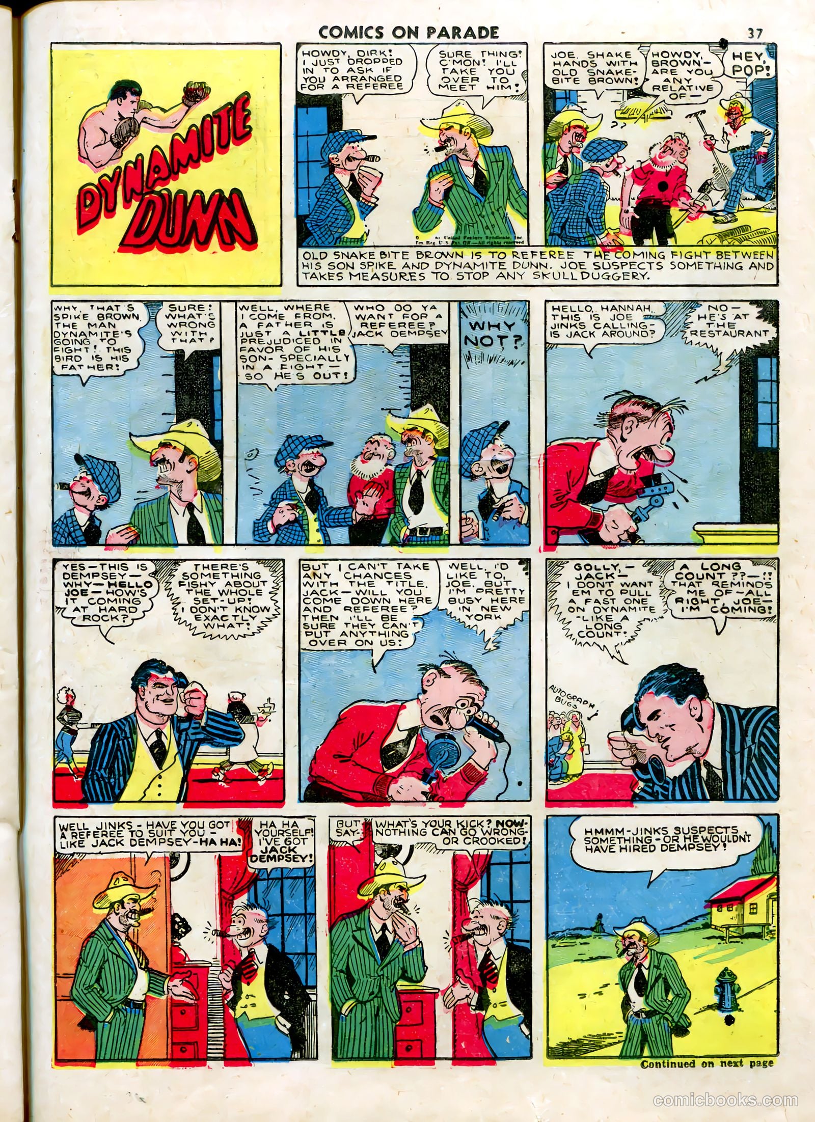 Comics on Parade #26 — page 32 of 56