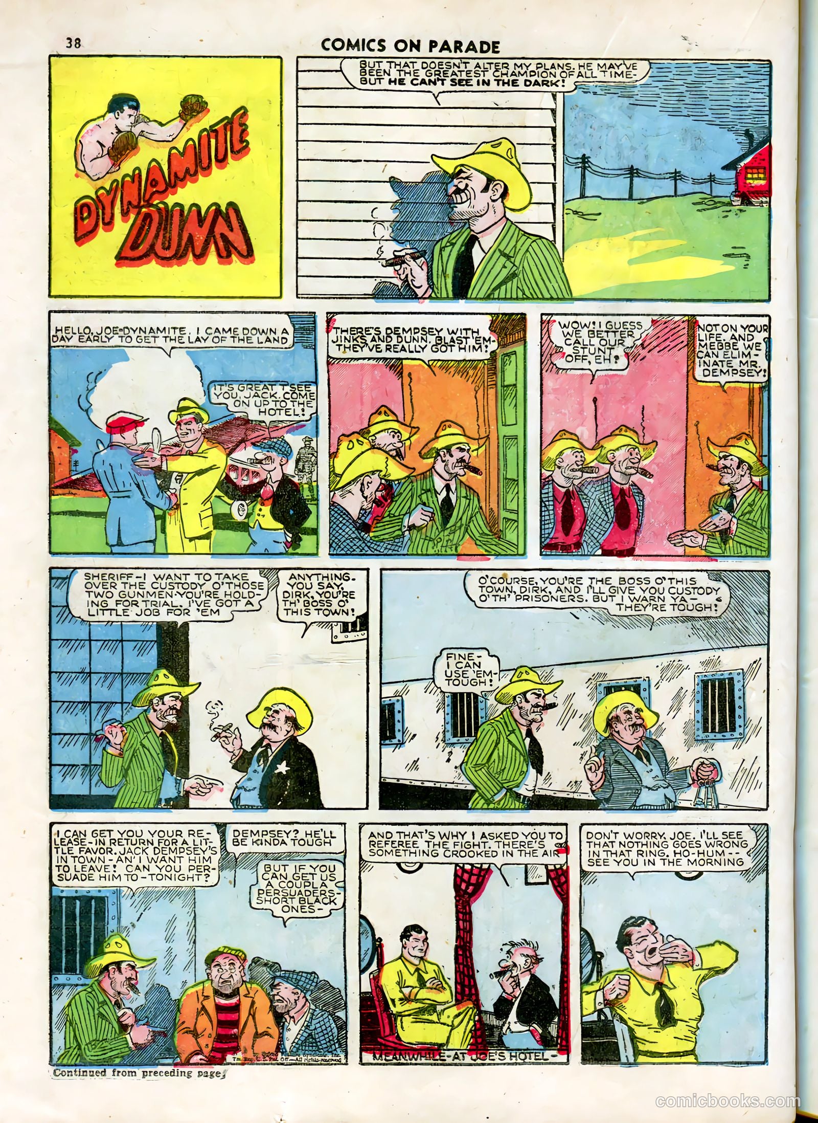 Comics on Parade #26 — page 33 of 56