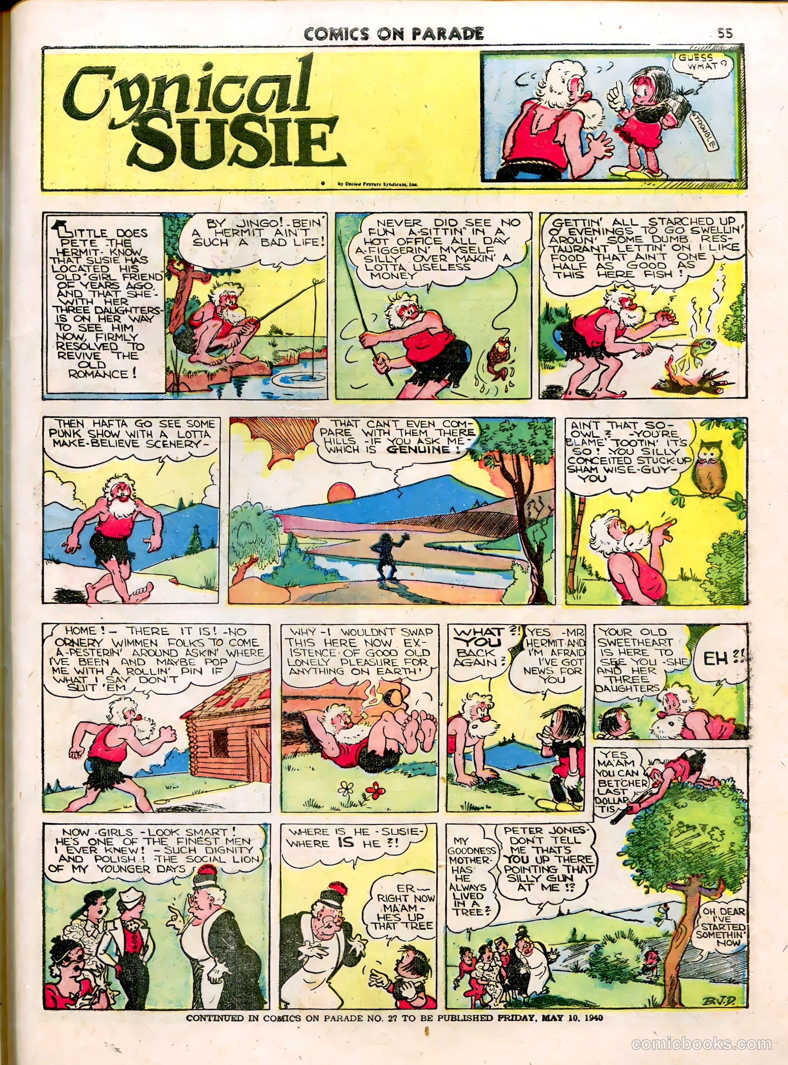 Comics on Parade #26 — page 50 of 56