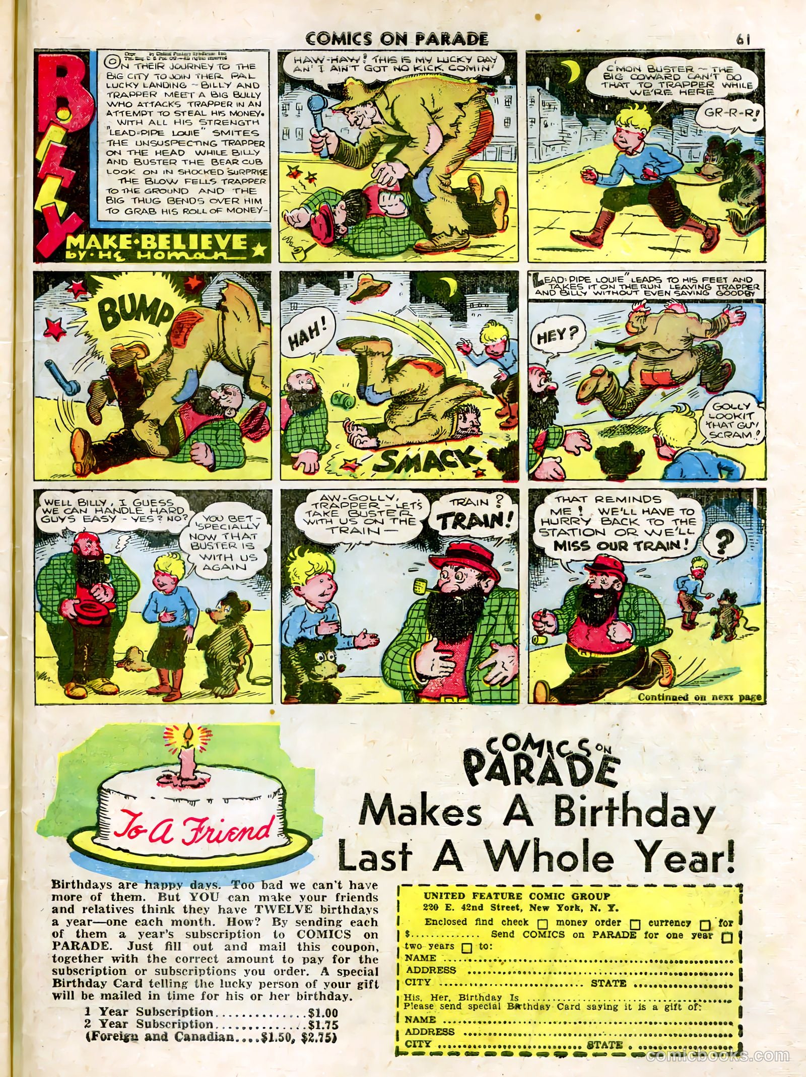 Comics on Parade #26 — page 51 of 56