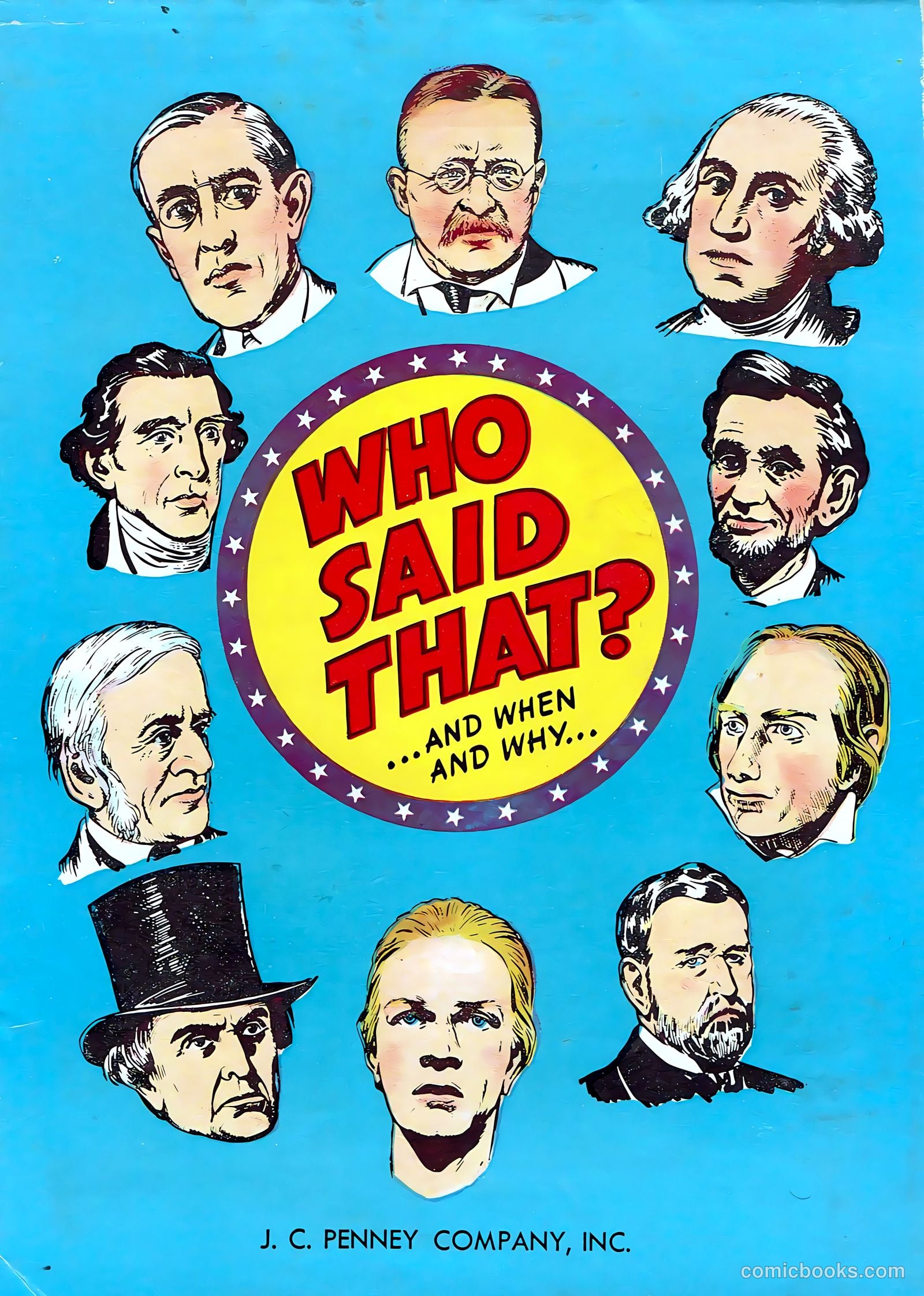 Who Said That? #1 — page 1 of 36