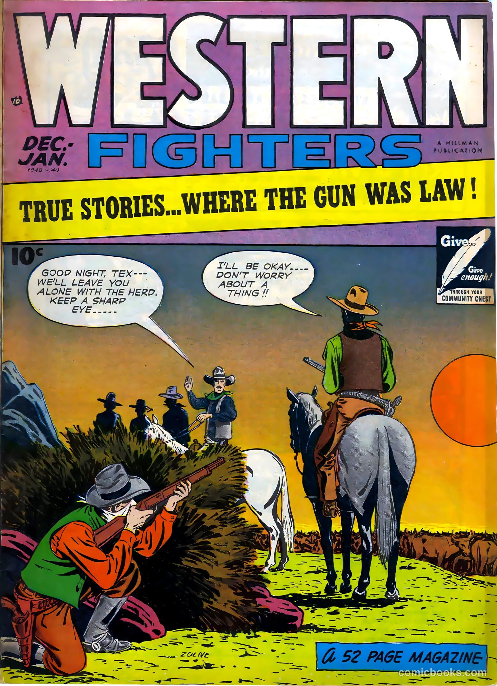Western Fighters v1 #5 — page 1 of 52