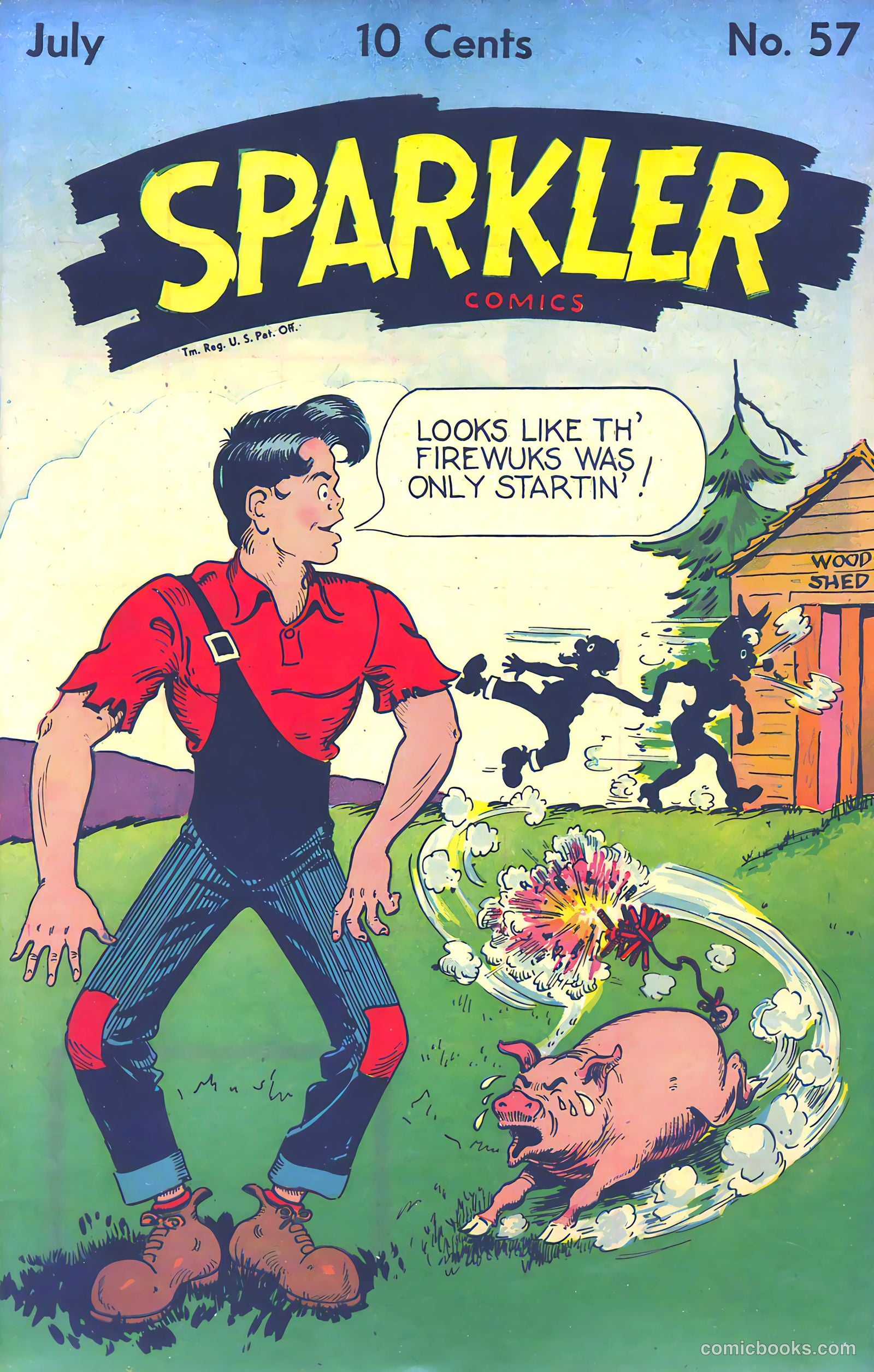 Sparkler Comics #57 — page 1 of 35