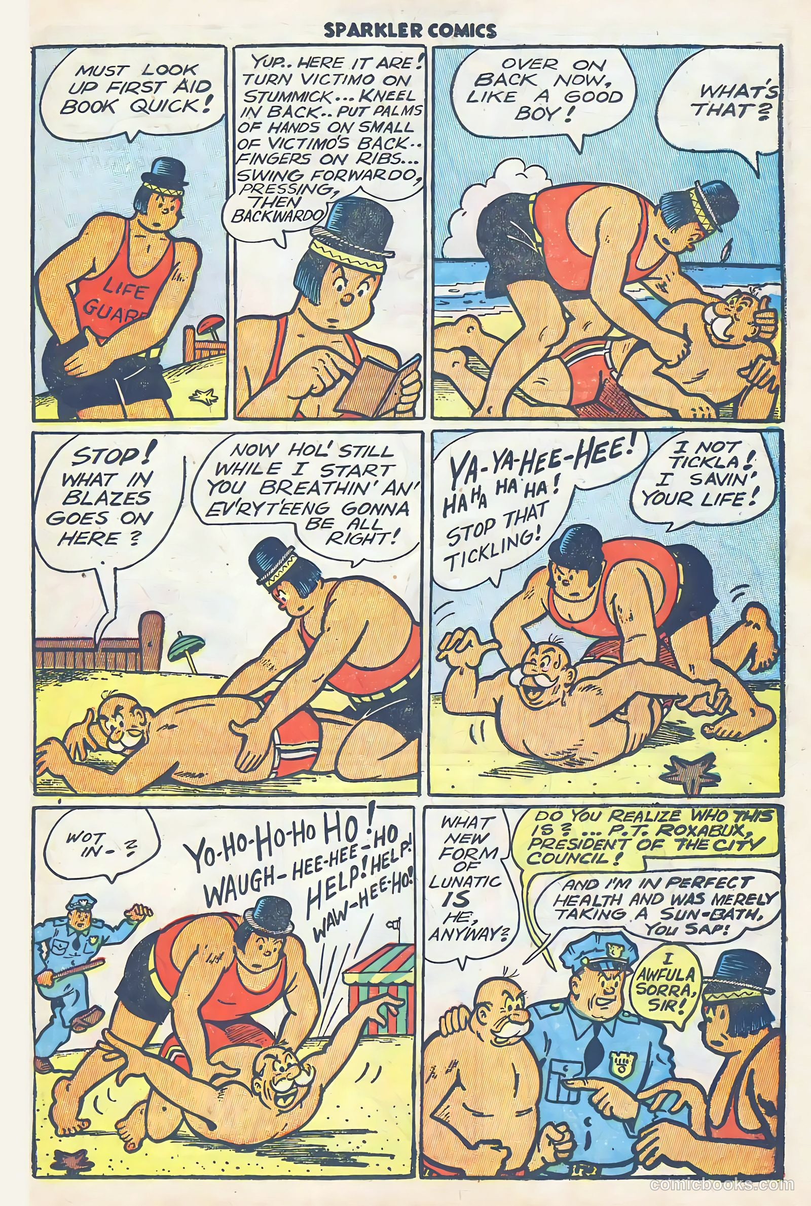 Sparkler Comics #57 — page 18 of 35