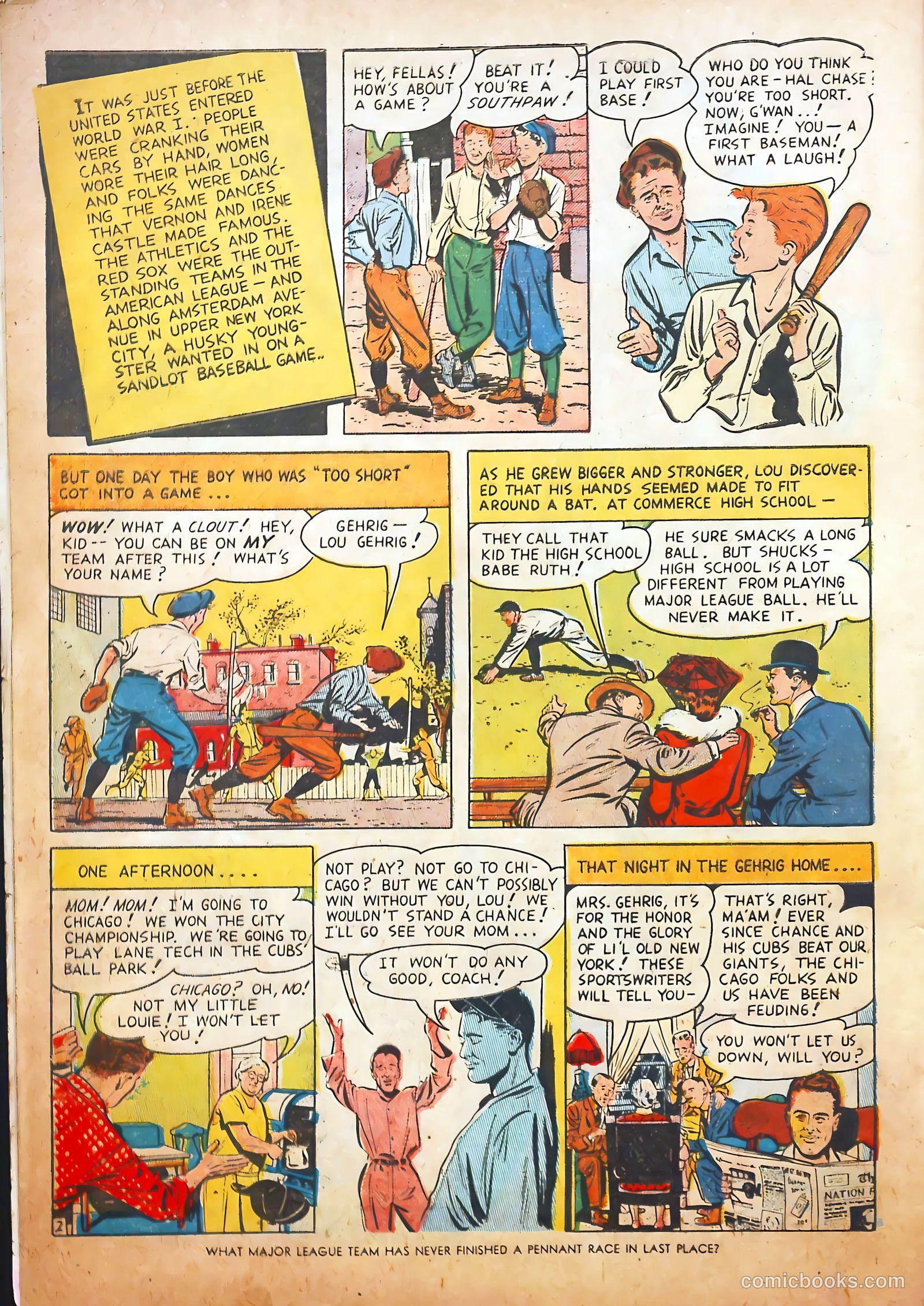Pride of the Yankees #1 — page 4 of 36