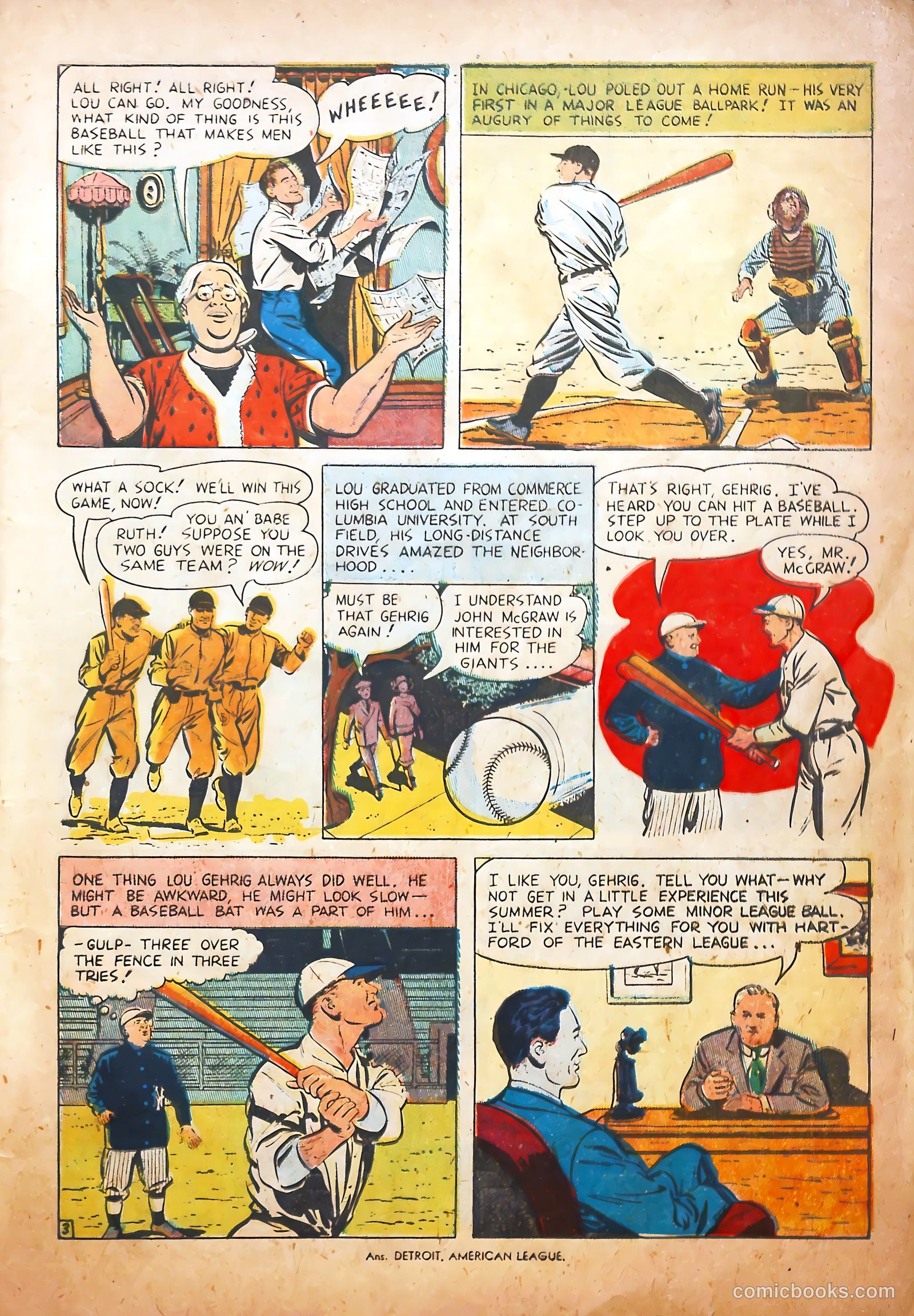 Pride of the Yankees #1 — page 5 of 36
