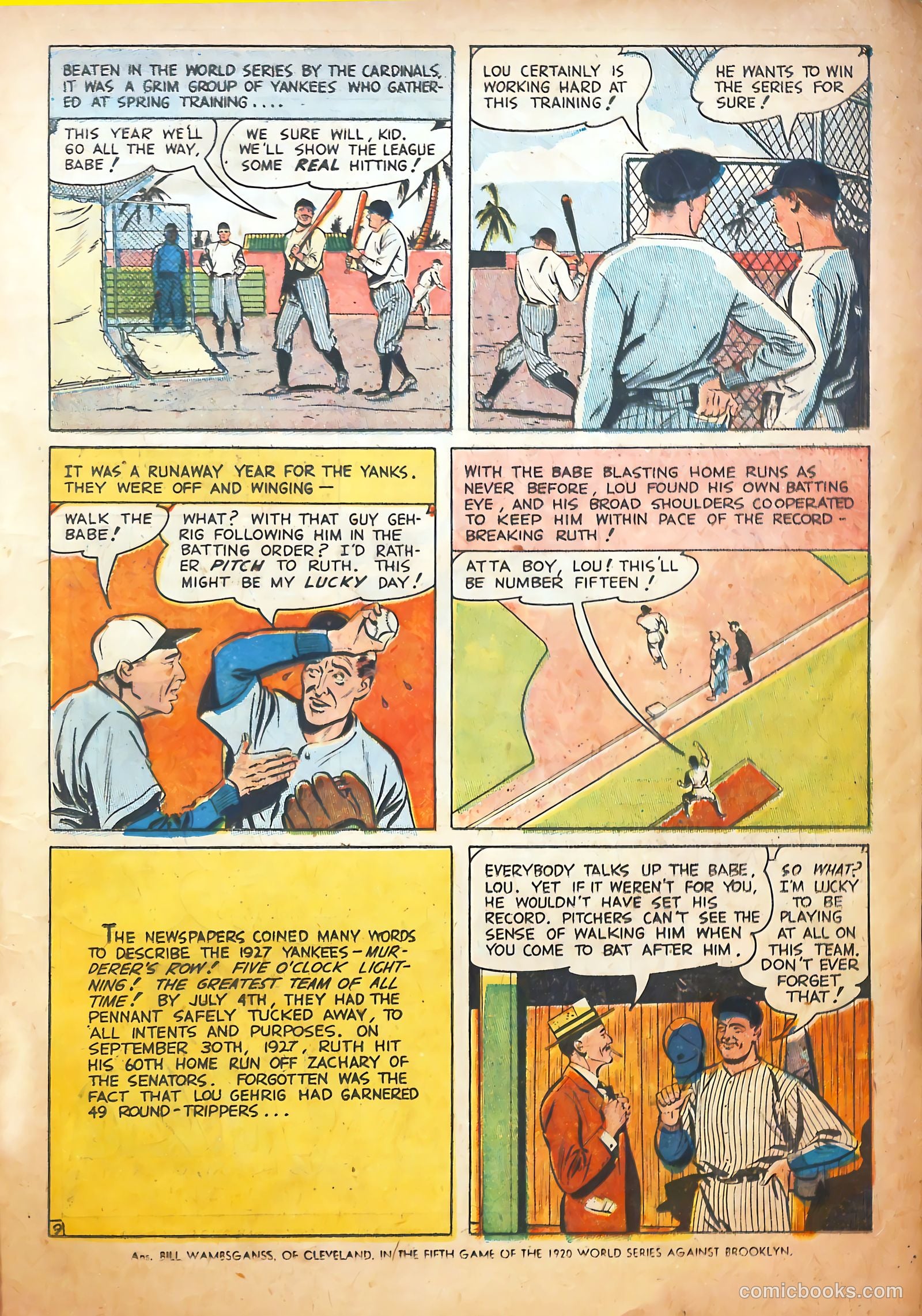 Pride of the Yankees #1 — page 11 of 36