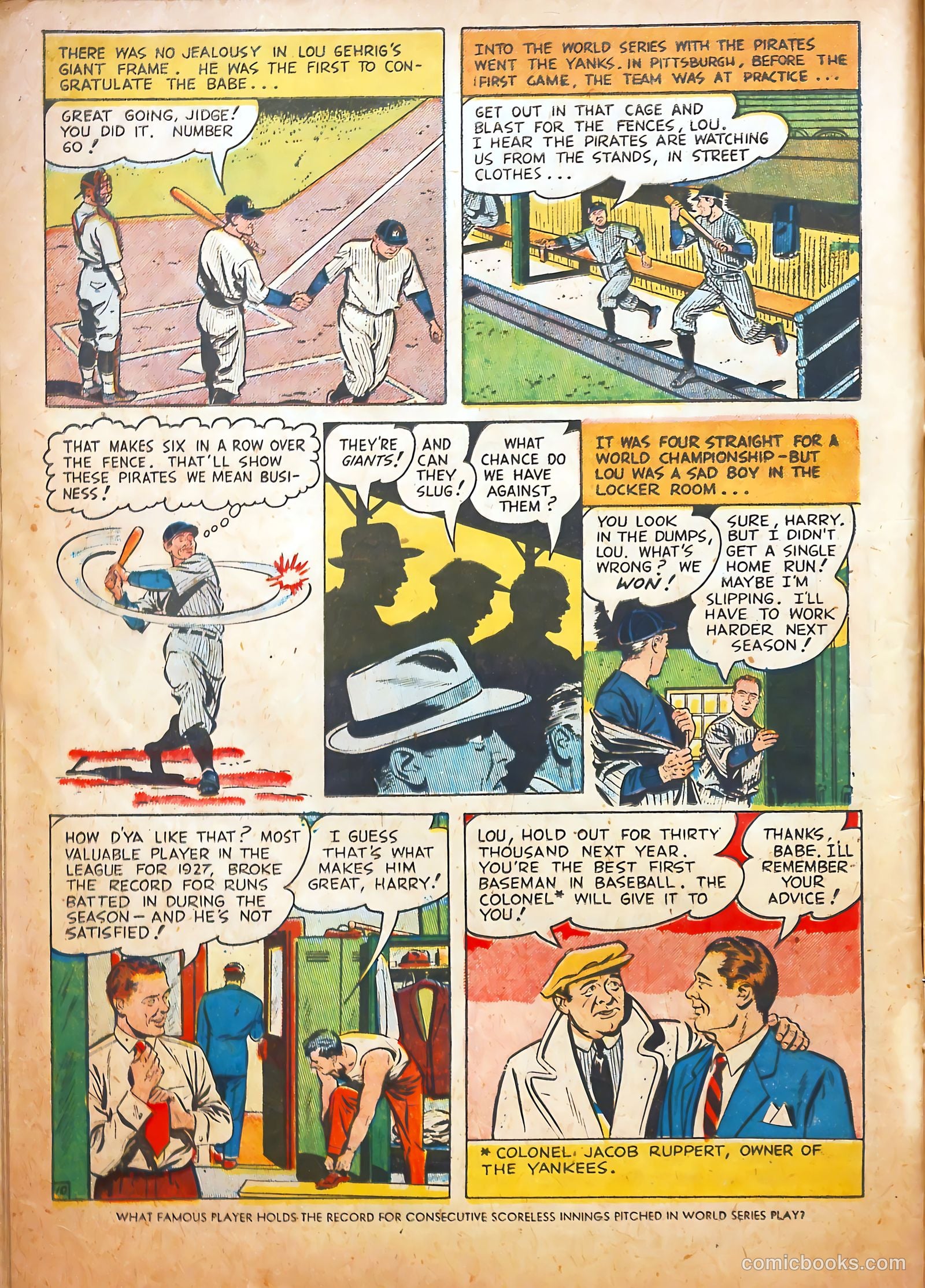 Pride of the Yankees #1 — page 12 of 36