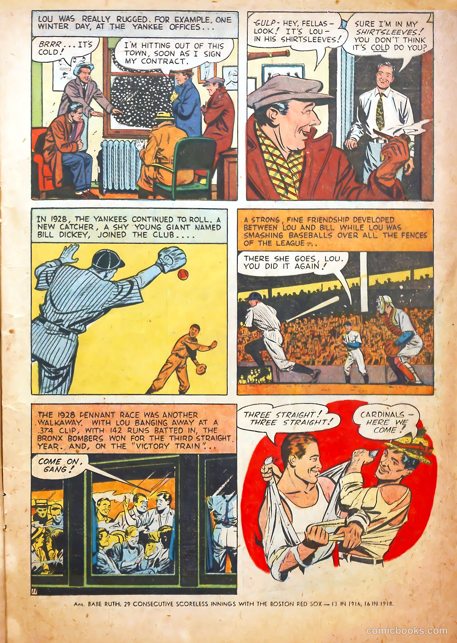 Pride of the Yankees #1 — page 13 of 36