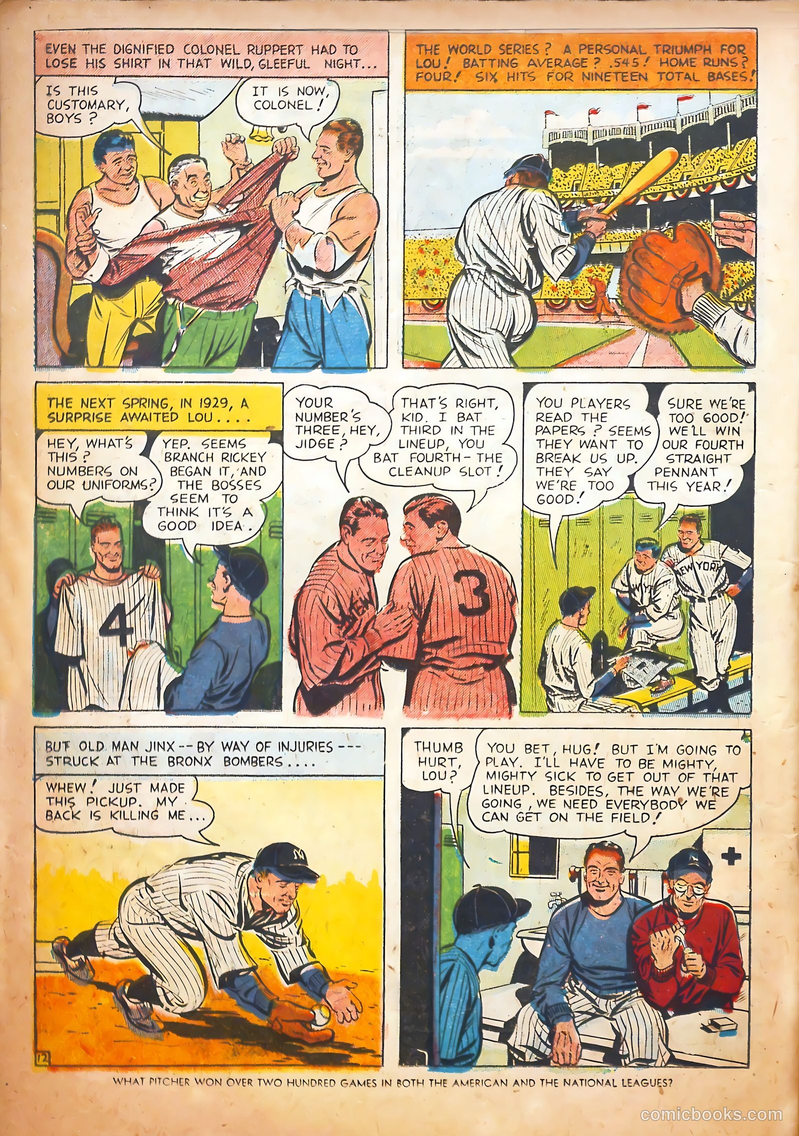 Pride of the Yankees #1 — page 14 of 36