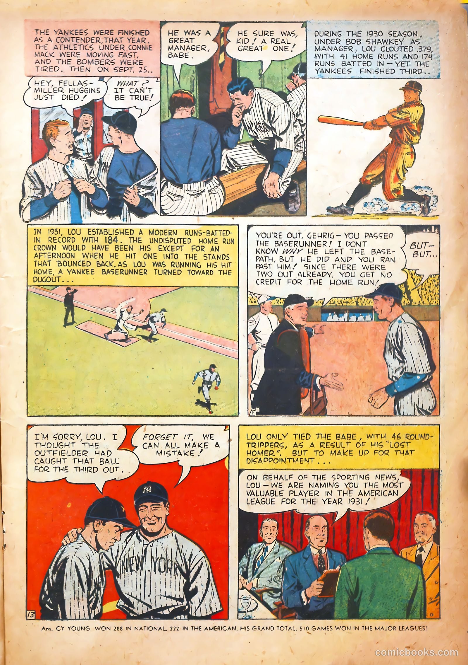 Pride of the Yankees #1 — page 15 of 36