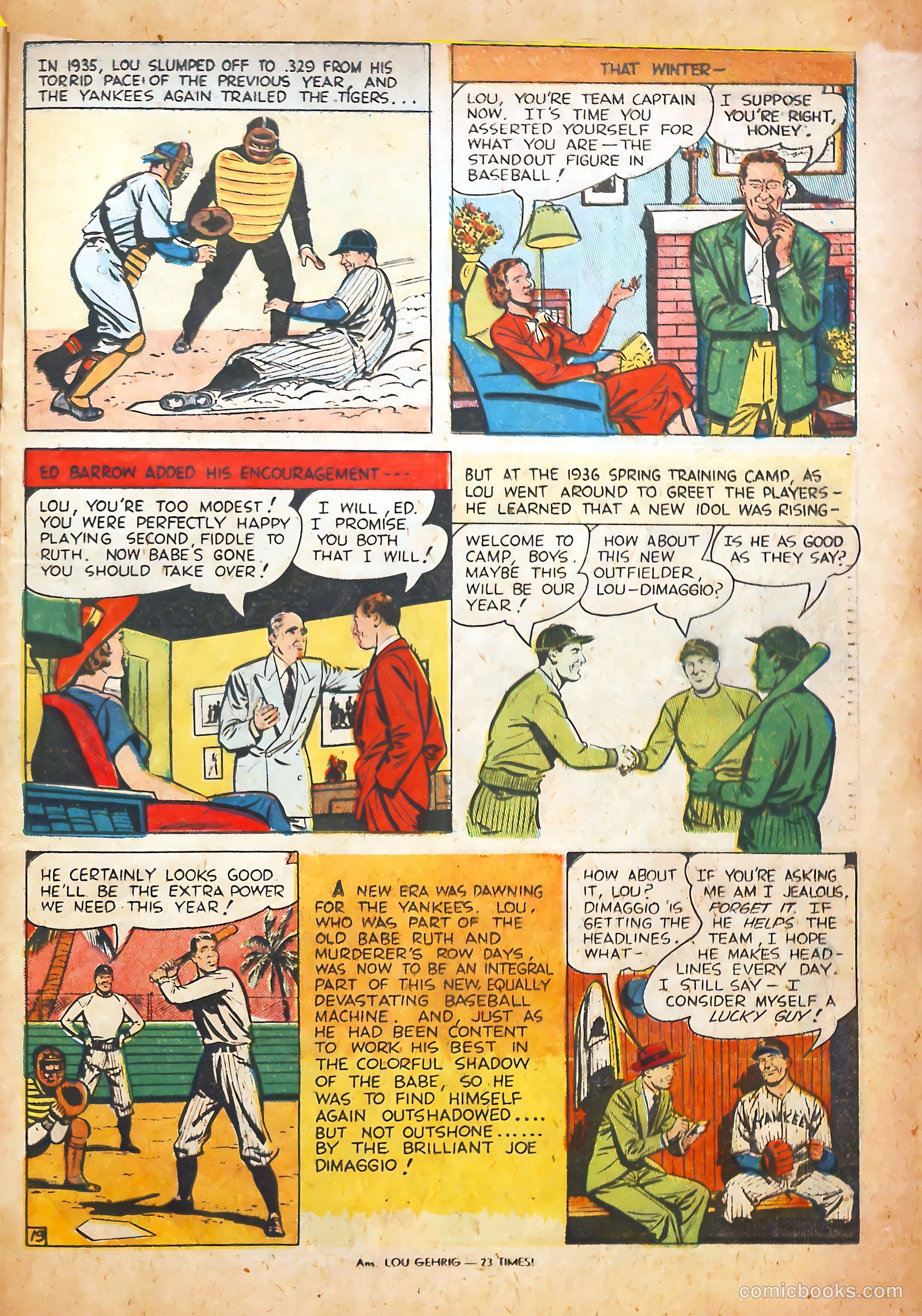 Pride of the Yankees #1 — page 21 of 36