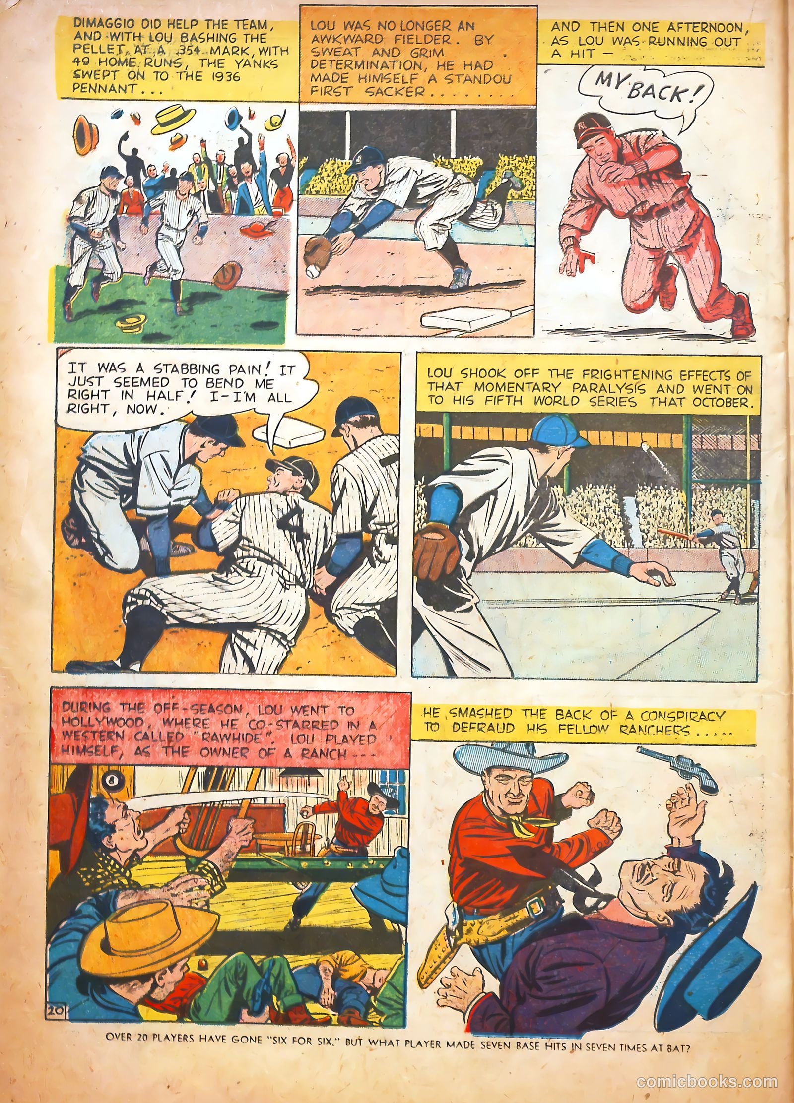 Pride of the Yankees #1 — page 22 of 36