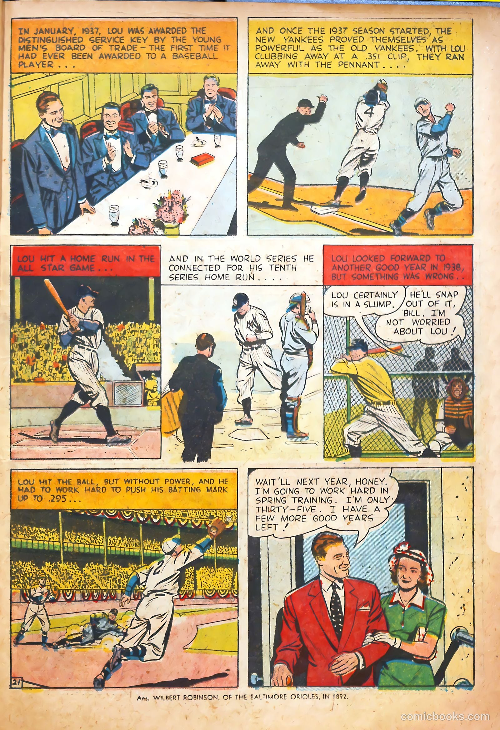 Pride of the Yankees #1 — page 23 of 36