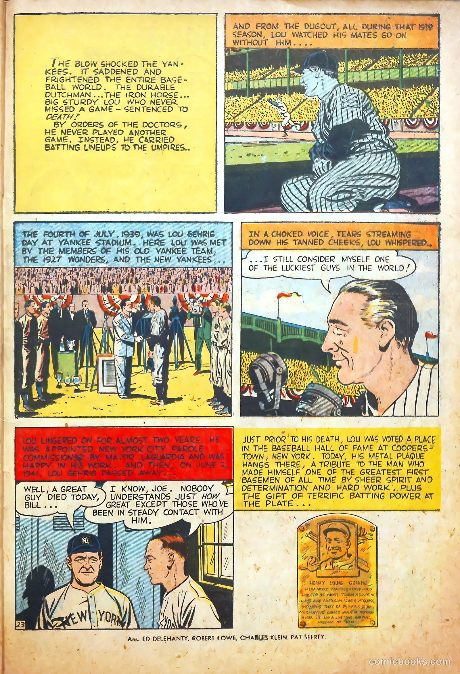 Pride of the Yankees #1 — page 25 of 36