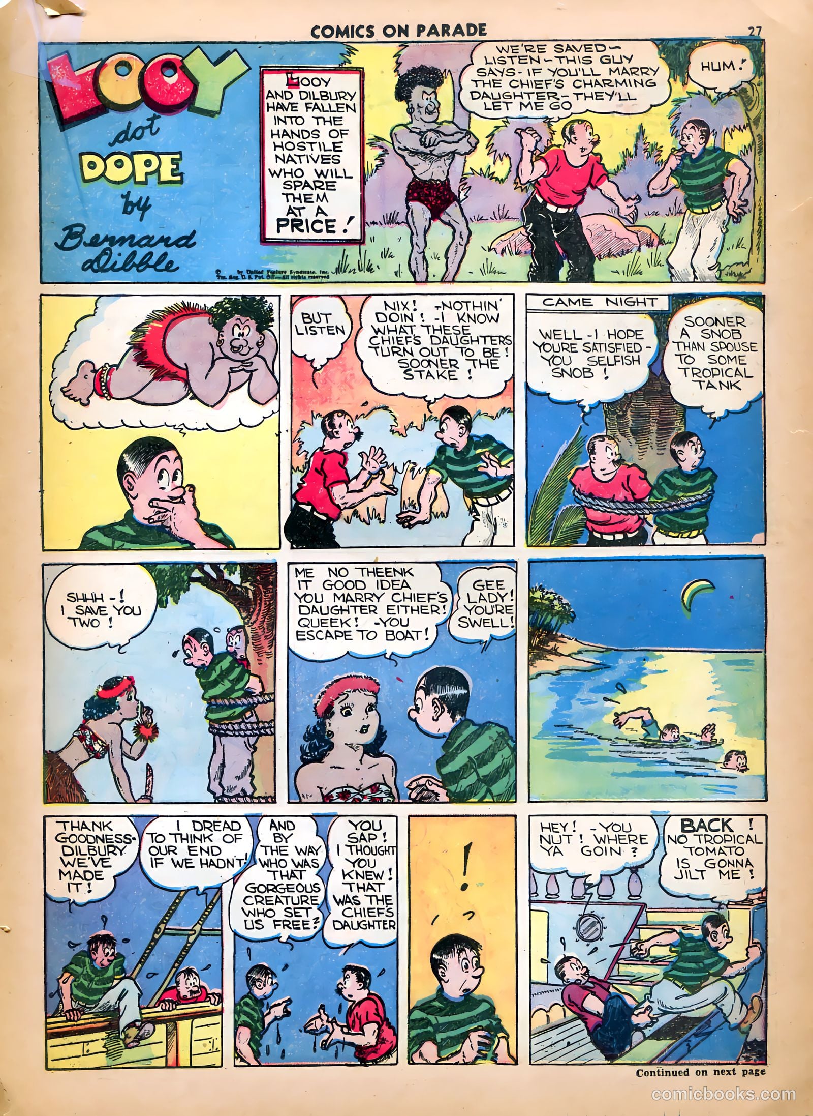 Comics on Parade #16 — page 19 of 56