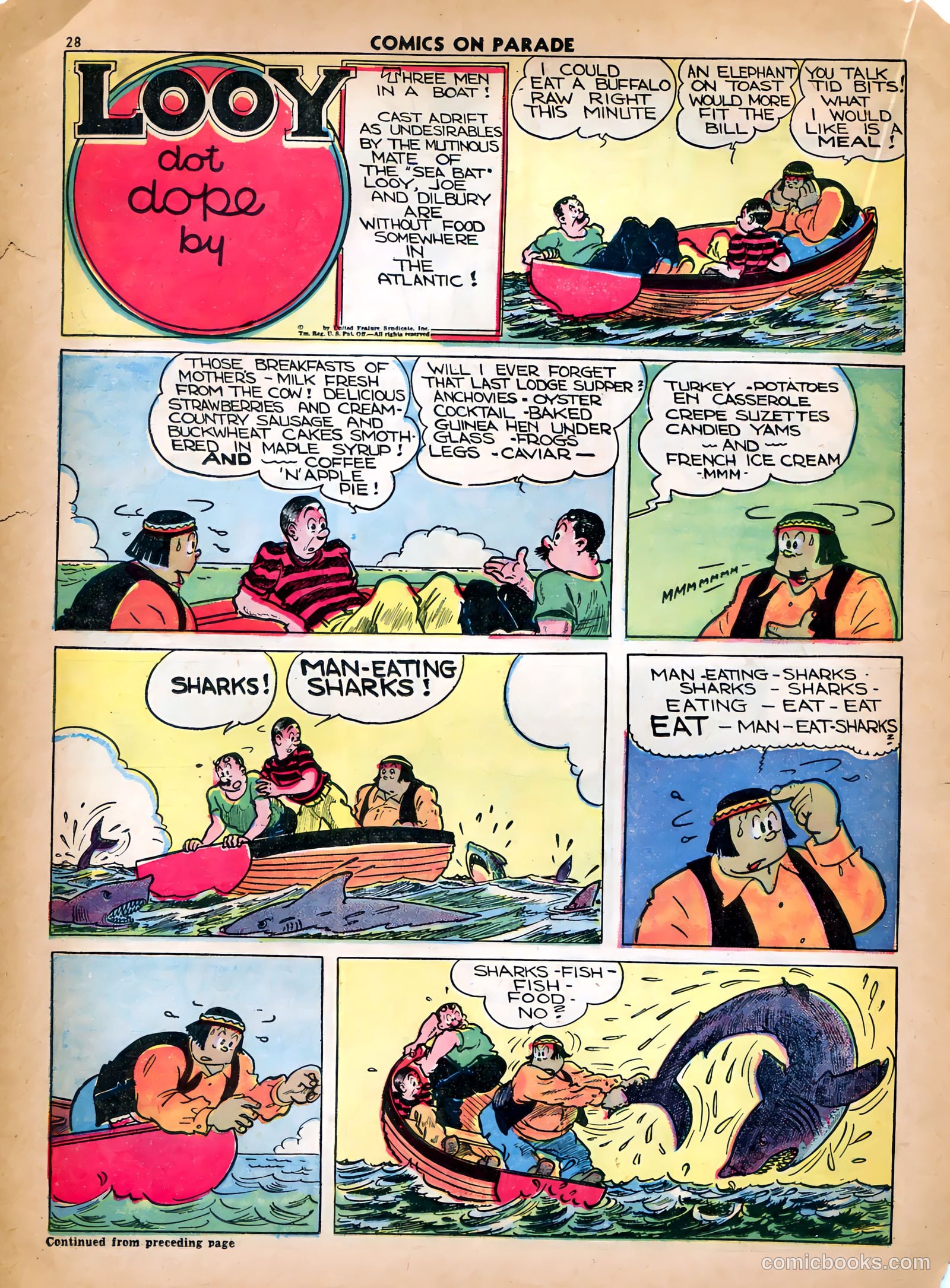 Comics on Parade #16 — page 20 of 56