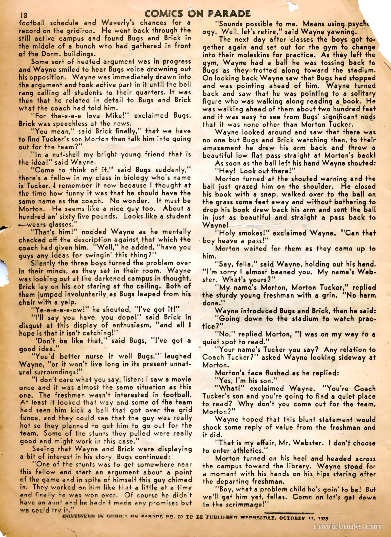 Comics on Parade #19 — page 16 of 57