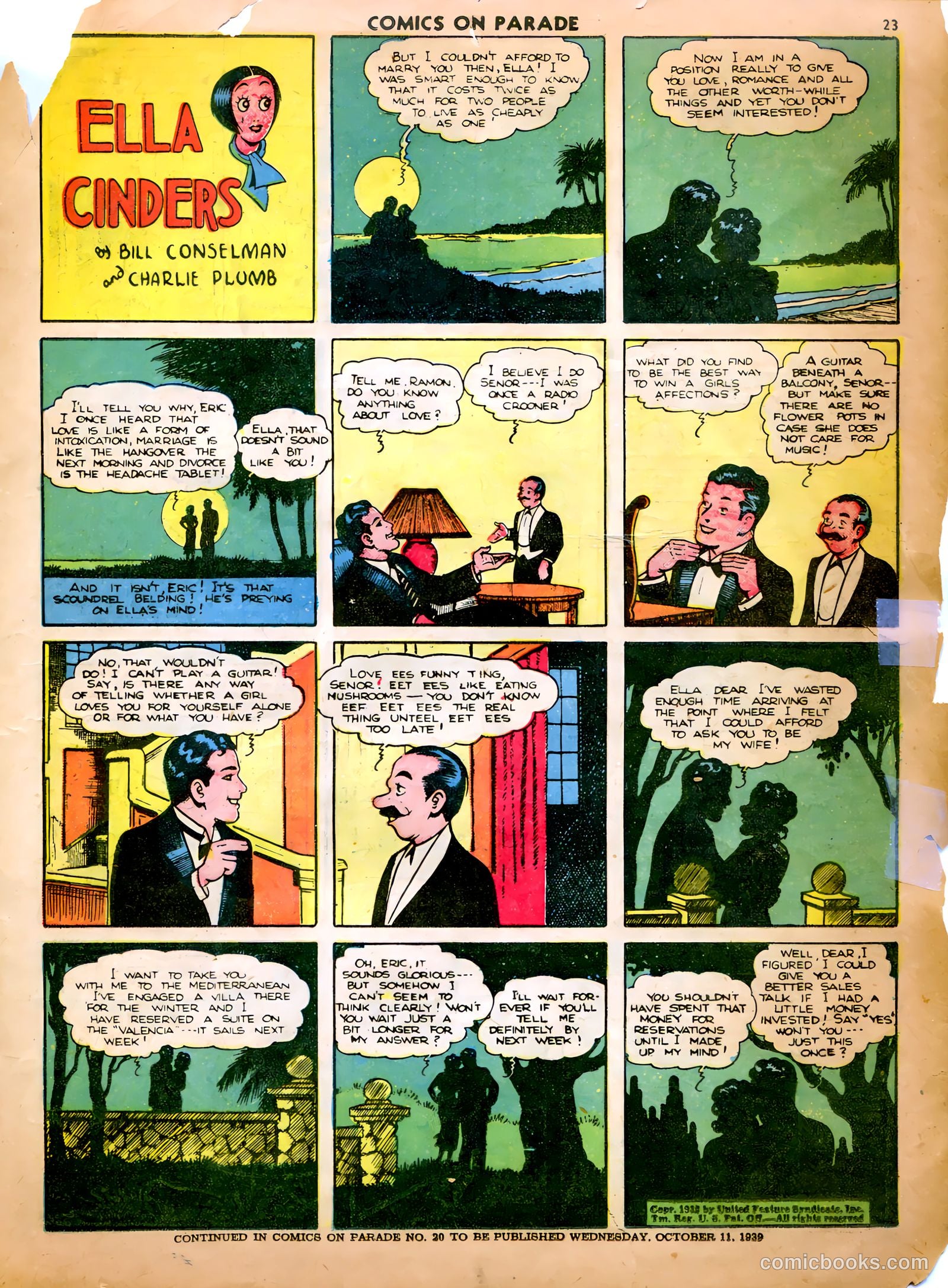 Comics on Parade #19 — page 21 of 57