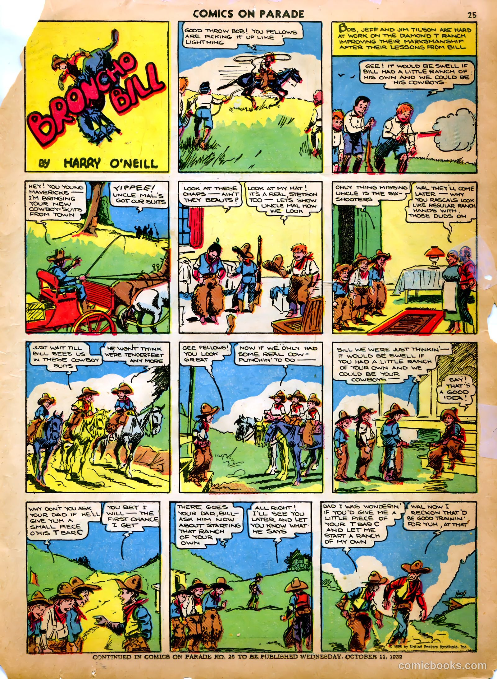 Comics on Parade #19 — page 23 of 57