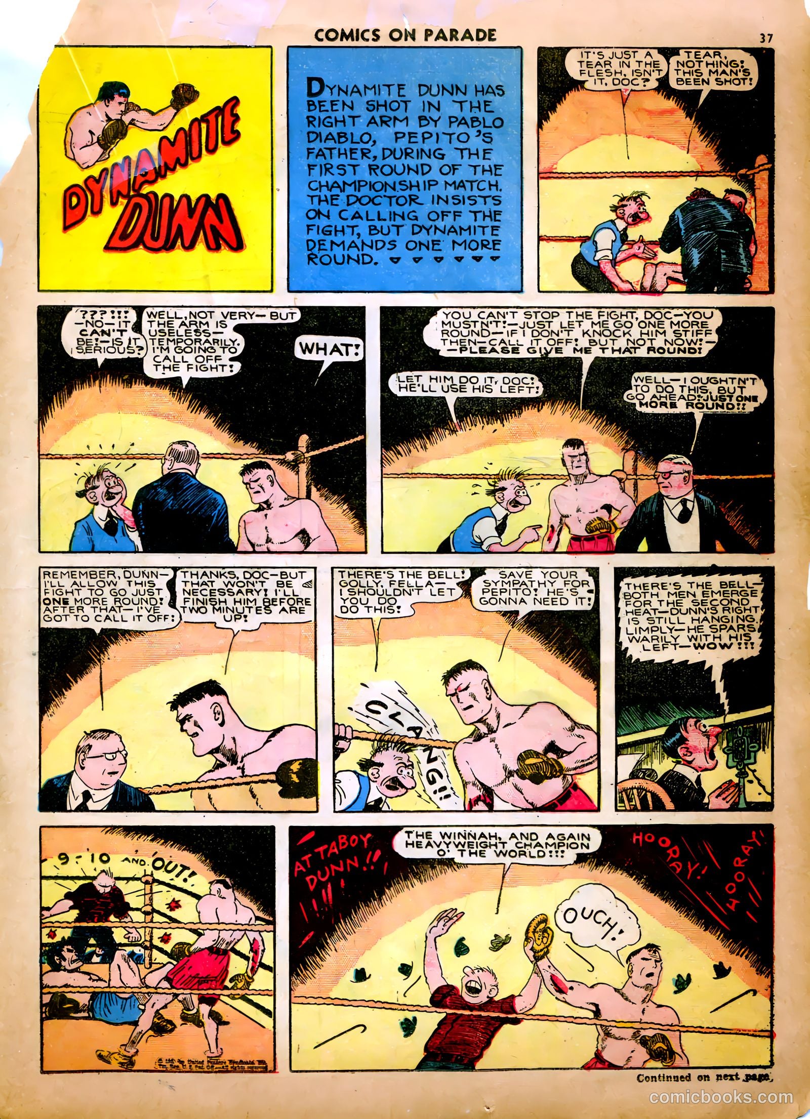 Comics on Parade #19 — page 35 of 57