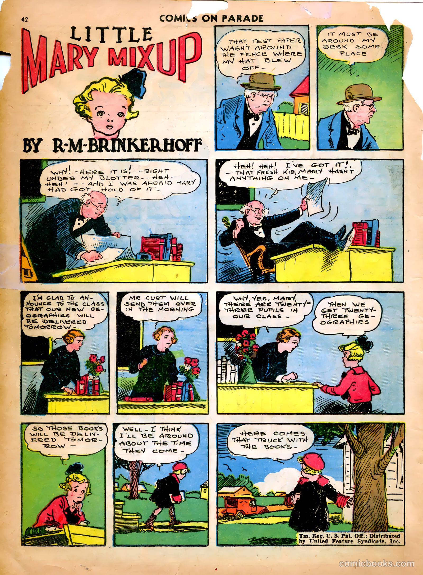 Comics on Parade #19 — page 38 of 57
