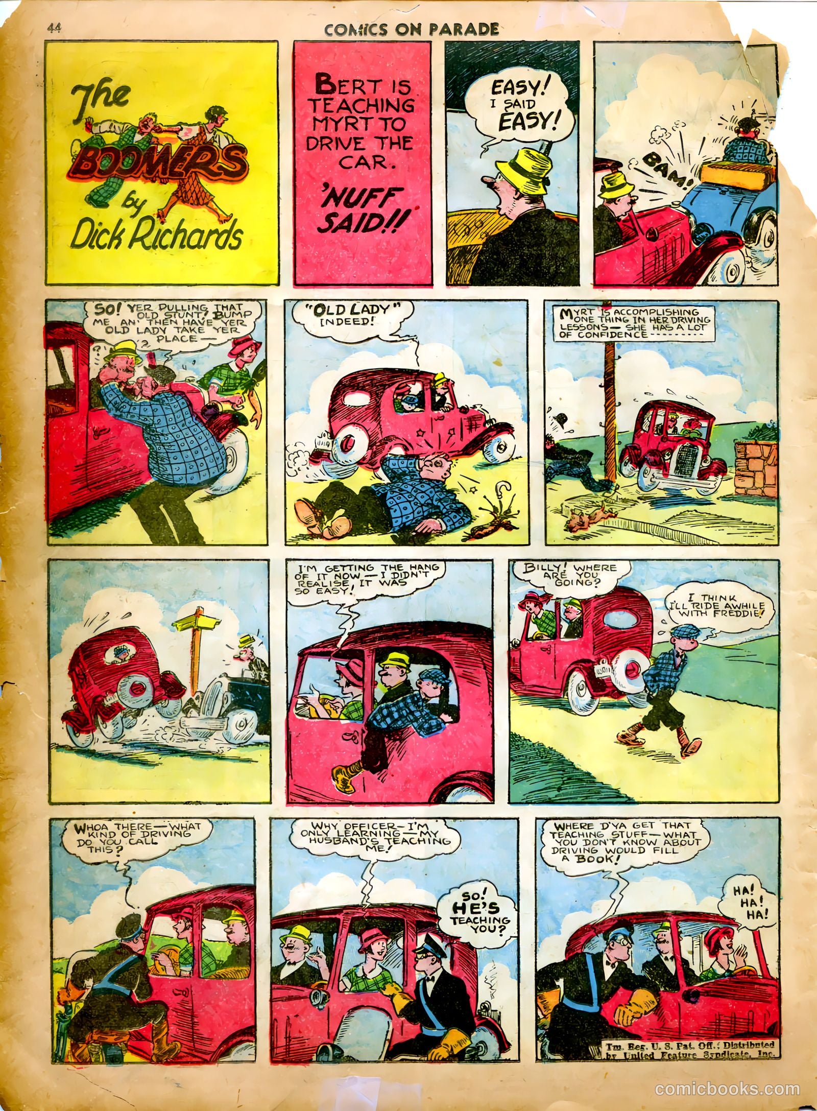 Comics on Parade #19 — page 40 of 57