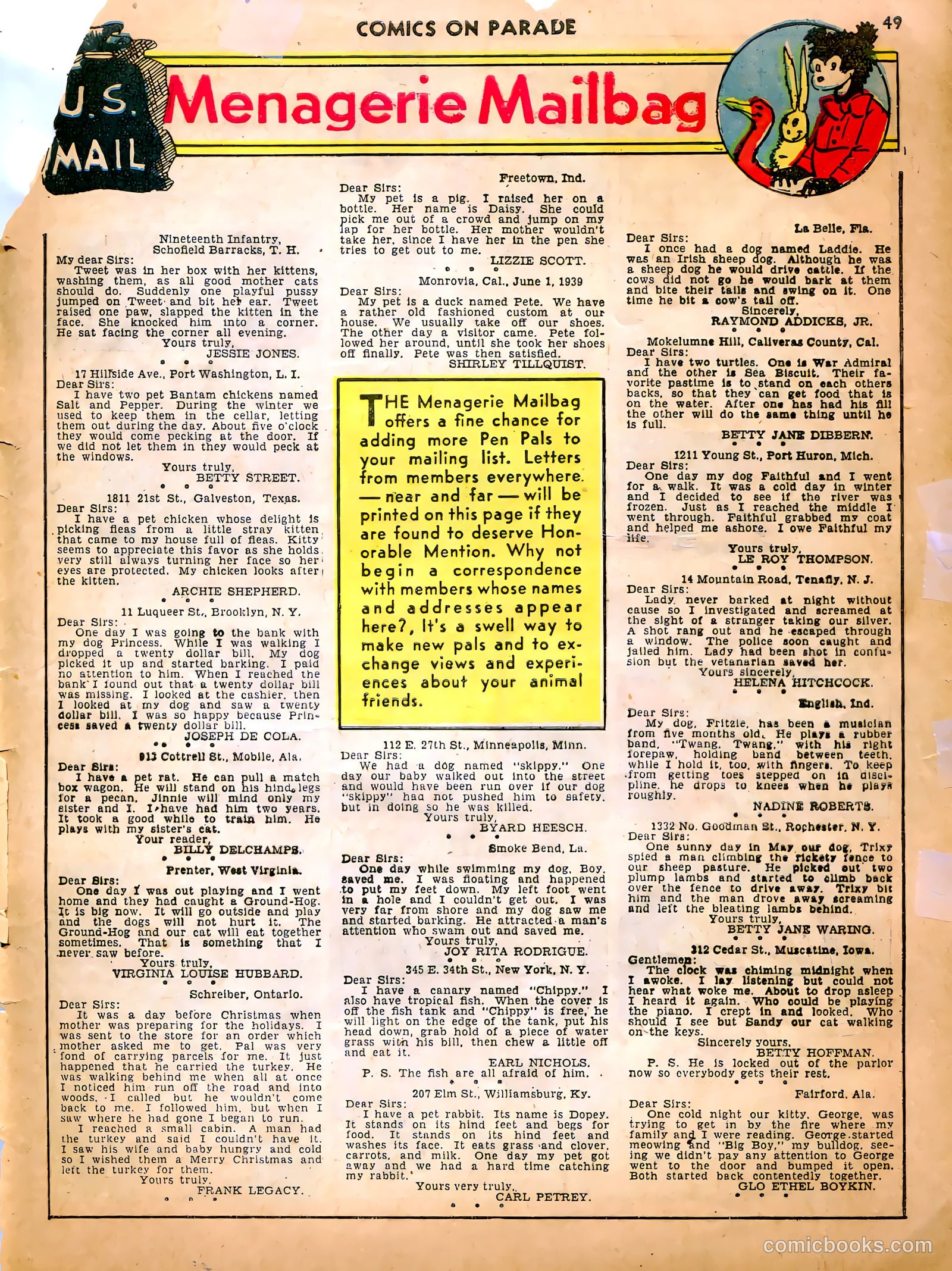 Comics on Parade #19 — page 45 of 57