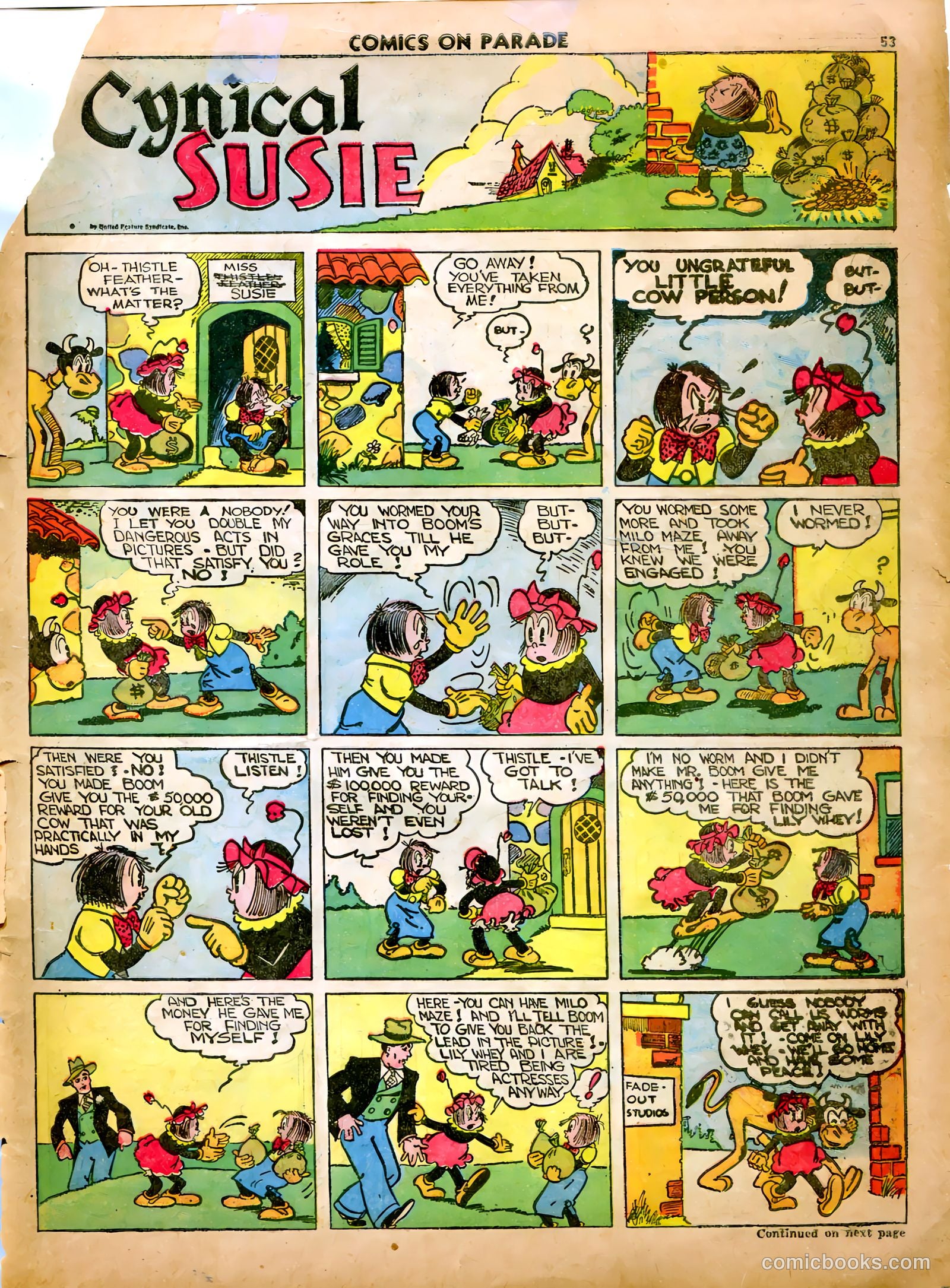 Comics on Parade #19 — page 49 of 57