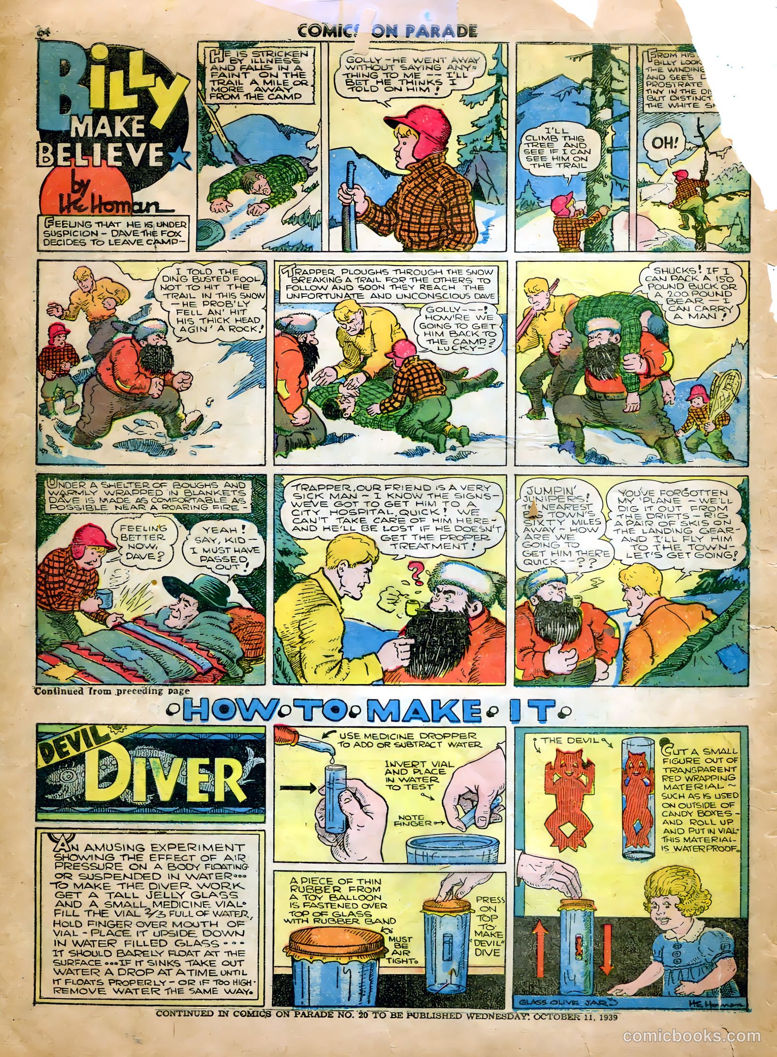 Comics on Parade #19 — page 55 of 57