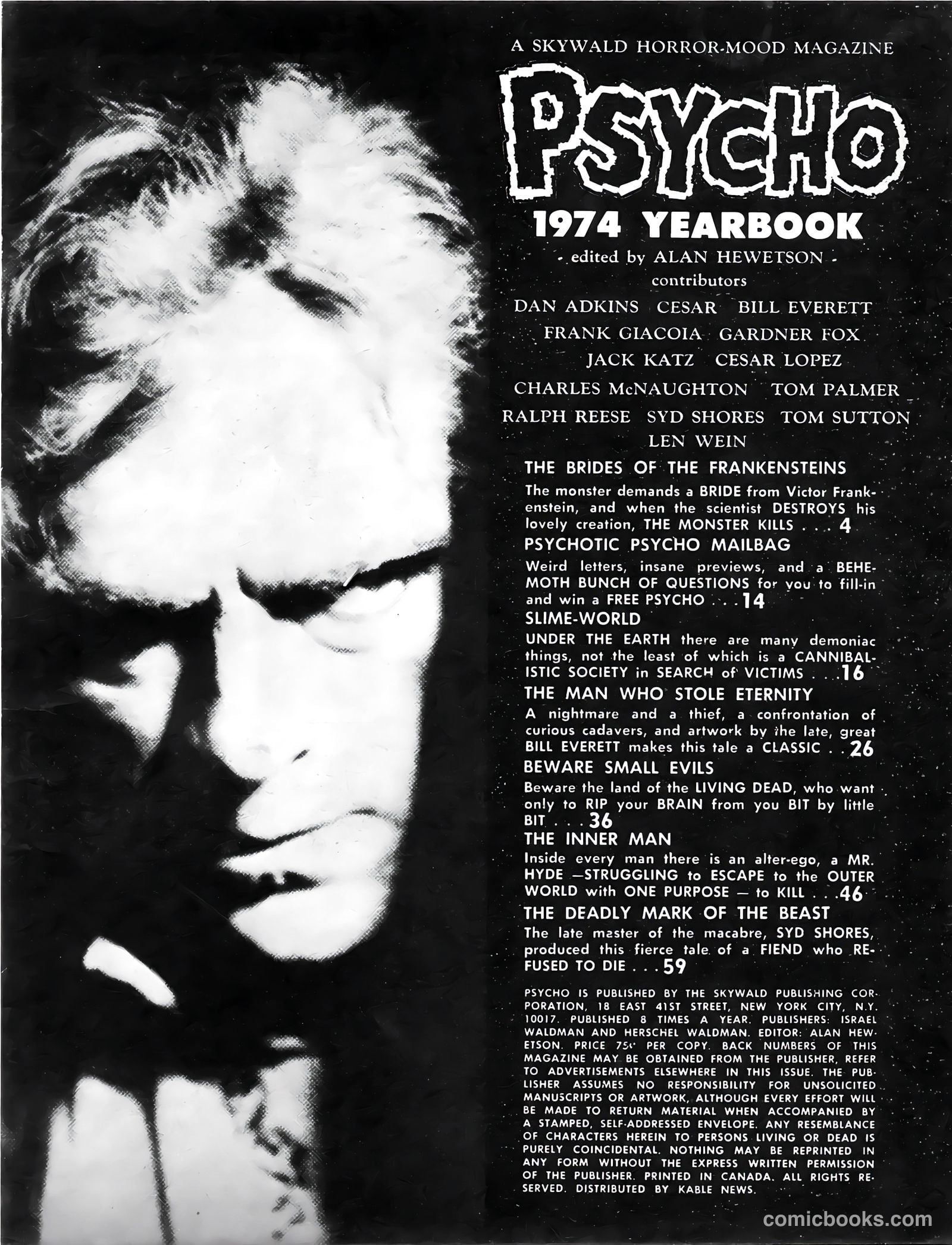 Psycho Annual #1974 — page 2 of 67